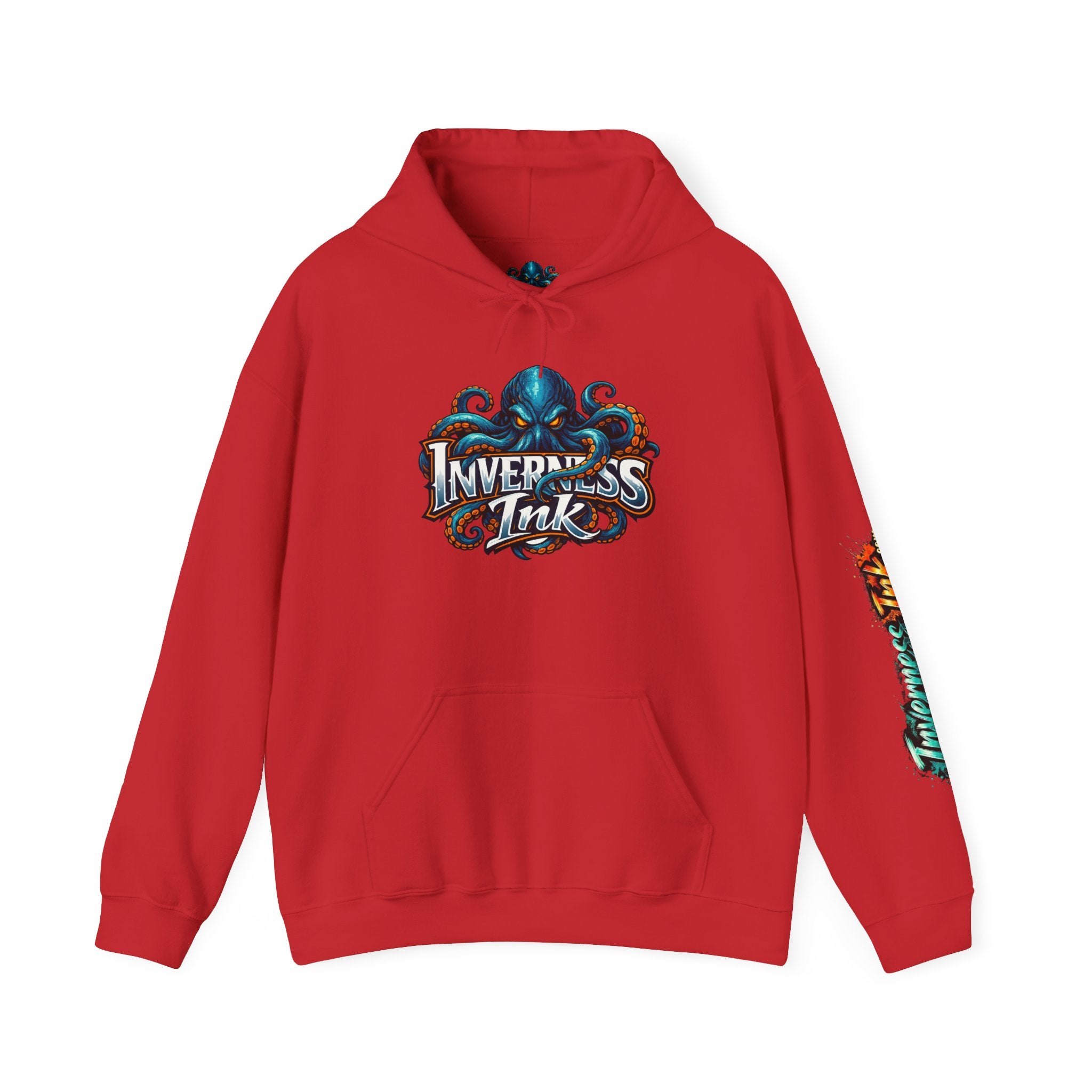Electric Paint Betta — Artisan Series Hoodie — Inverness Ink Graphic Pullover