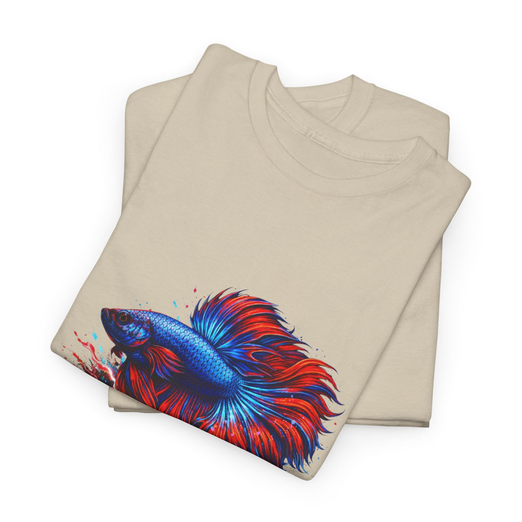 Betta Fish T-Shirt — Fiercely Betta Colorful Aquarium Fish Tee