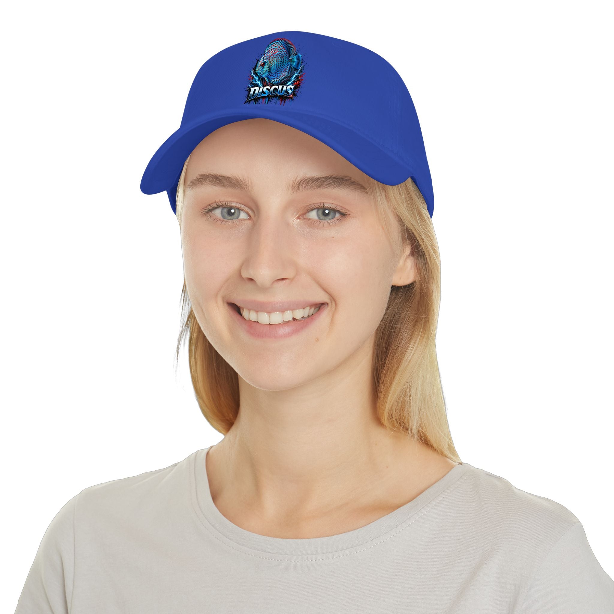Discus Fish Low Profile Baseball Cap – Aquatic Hat