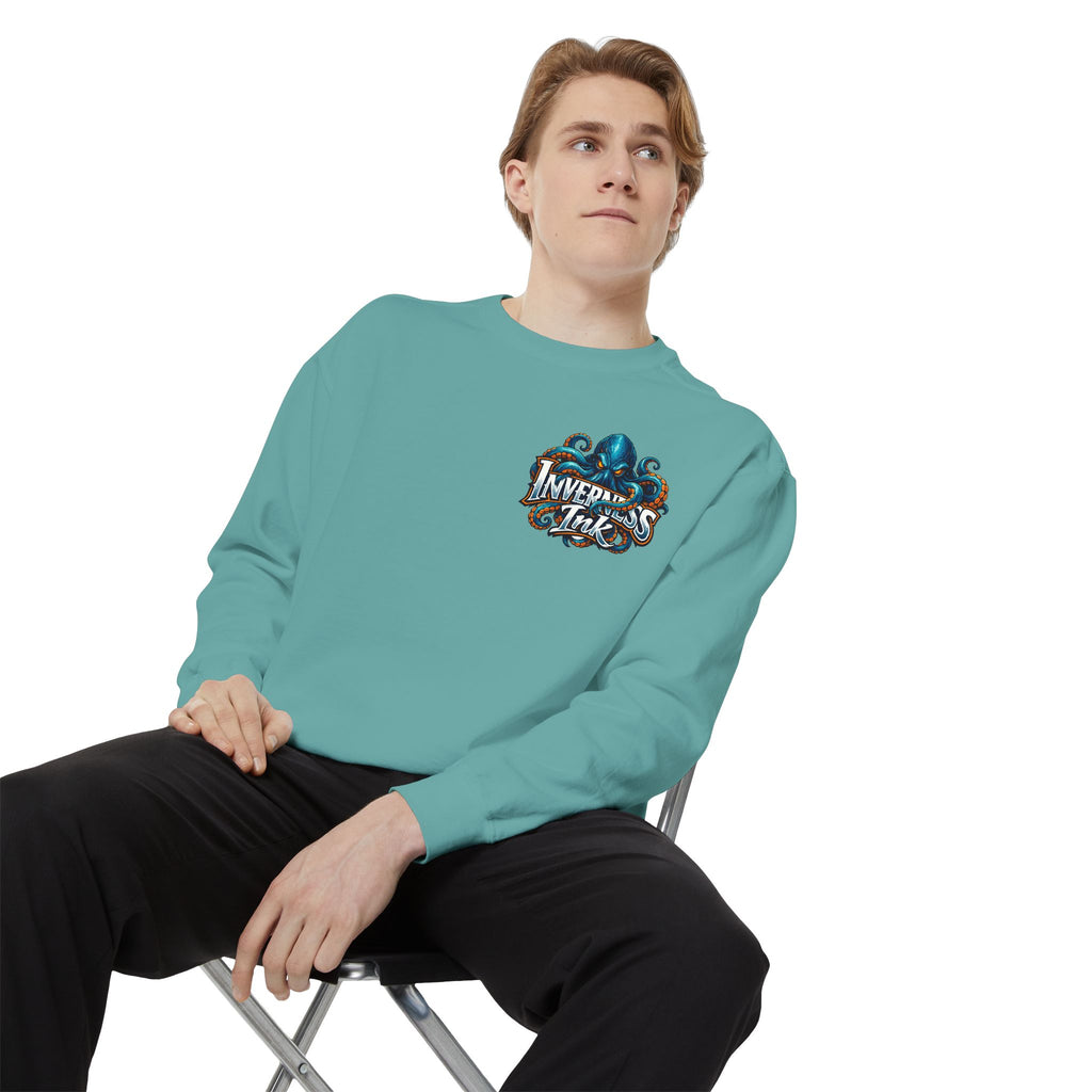 Betta Bliss Sweatshirt — Colorful Betta Fish Graphic Crewneck