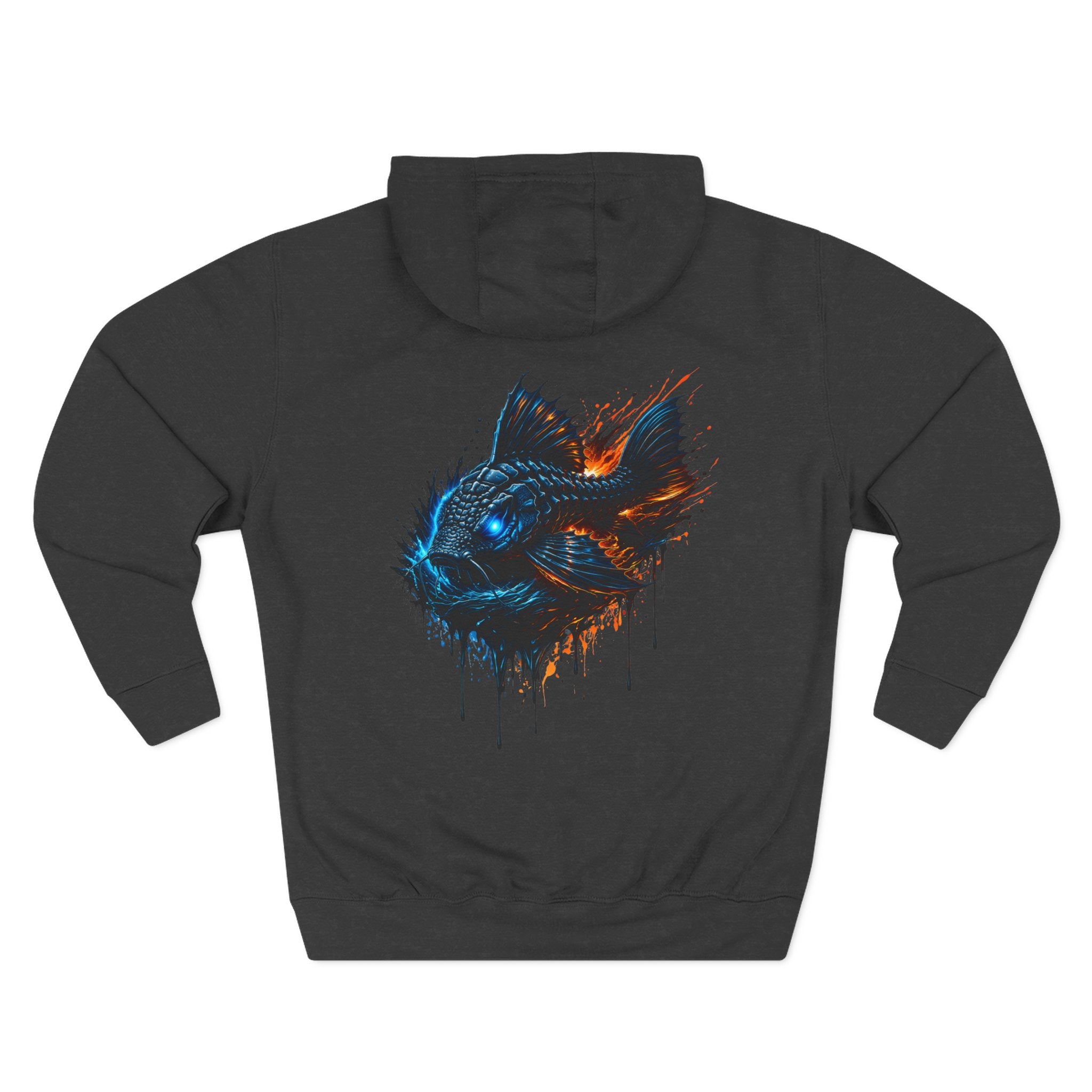 L-185 Xingu Spiny Monster Pleco — Urban Mural Hoodie