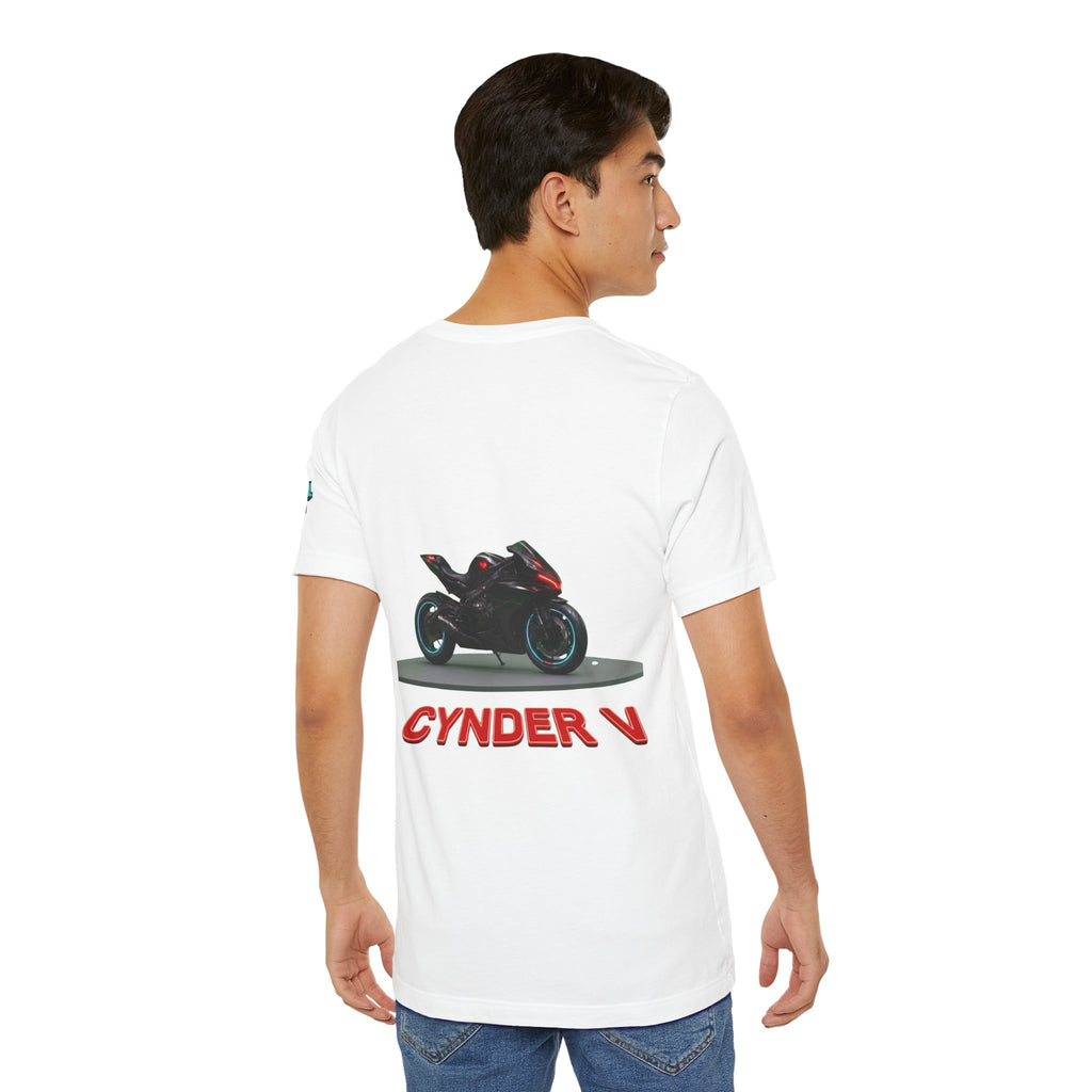 The Eternal Wars Motorcycle Tee — Cynder V Sportbike Graphic Shirt