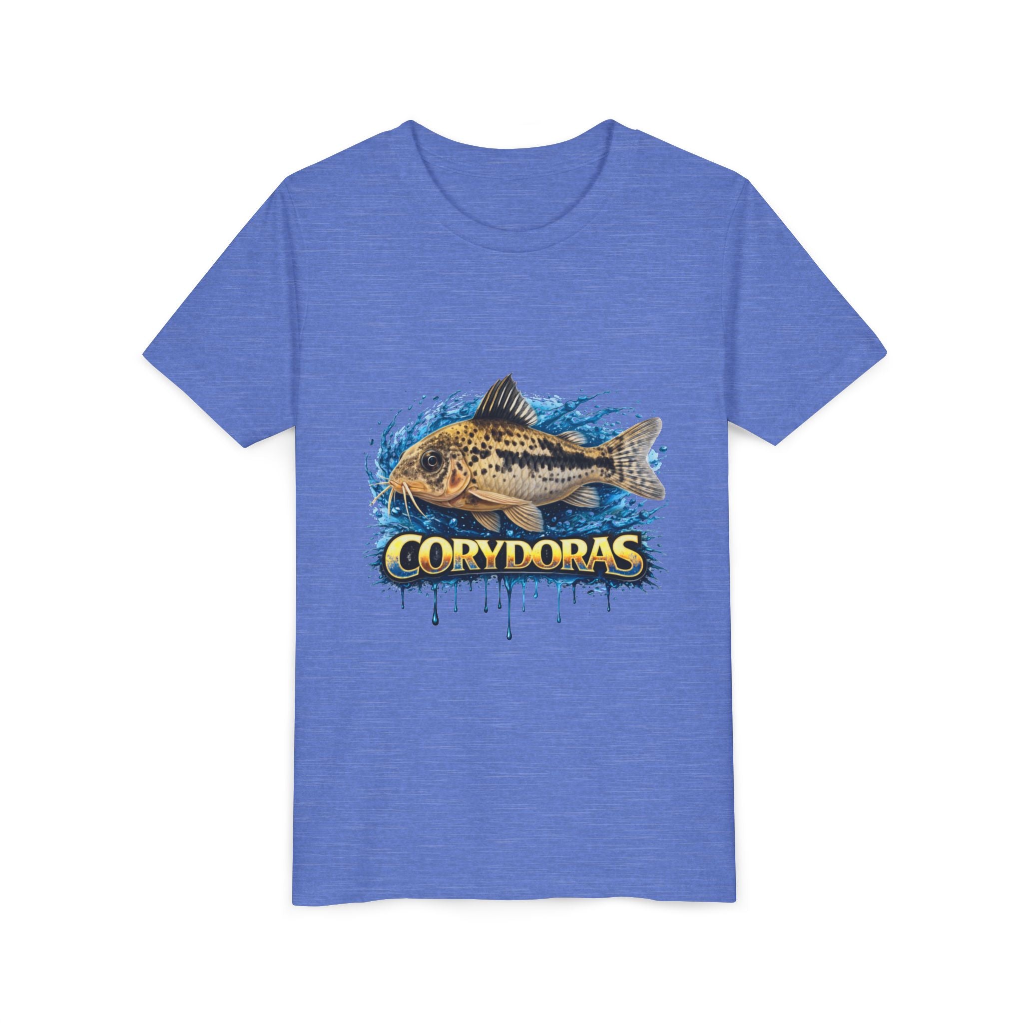 Corydoras Fish Youth Tee – Cute Aquarium Catfish Graphic Shirt