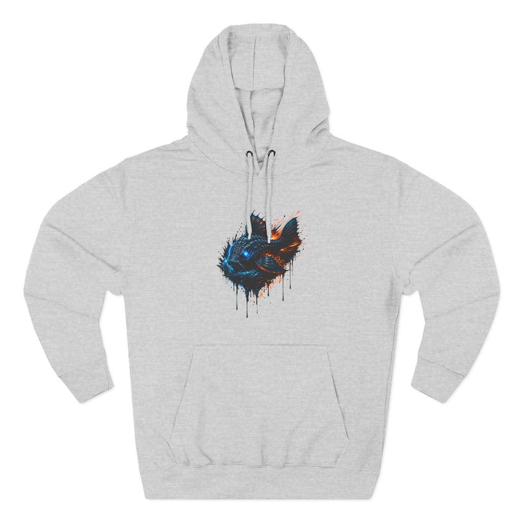 Armored Pleco L-185 – Premium Fleece Hooded Sweatshirt