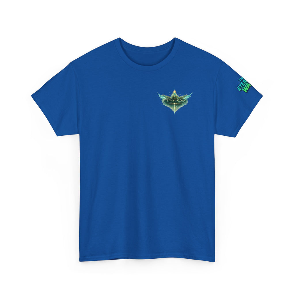 The Eternal Wars Graphic Tee – "Cambria" Winged Warrior Shirt