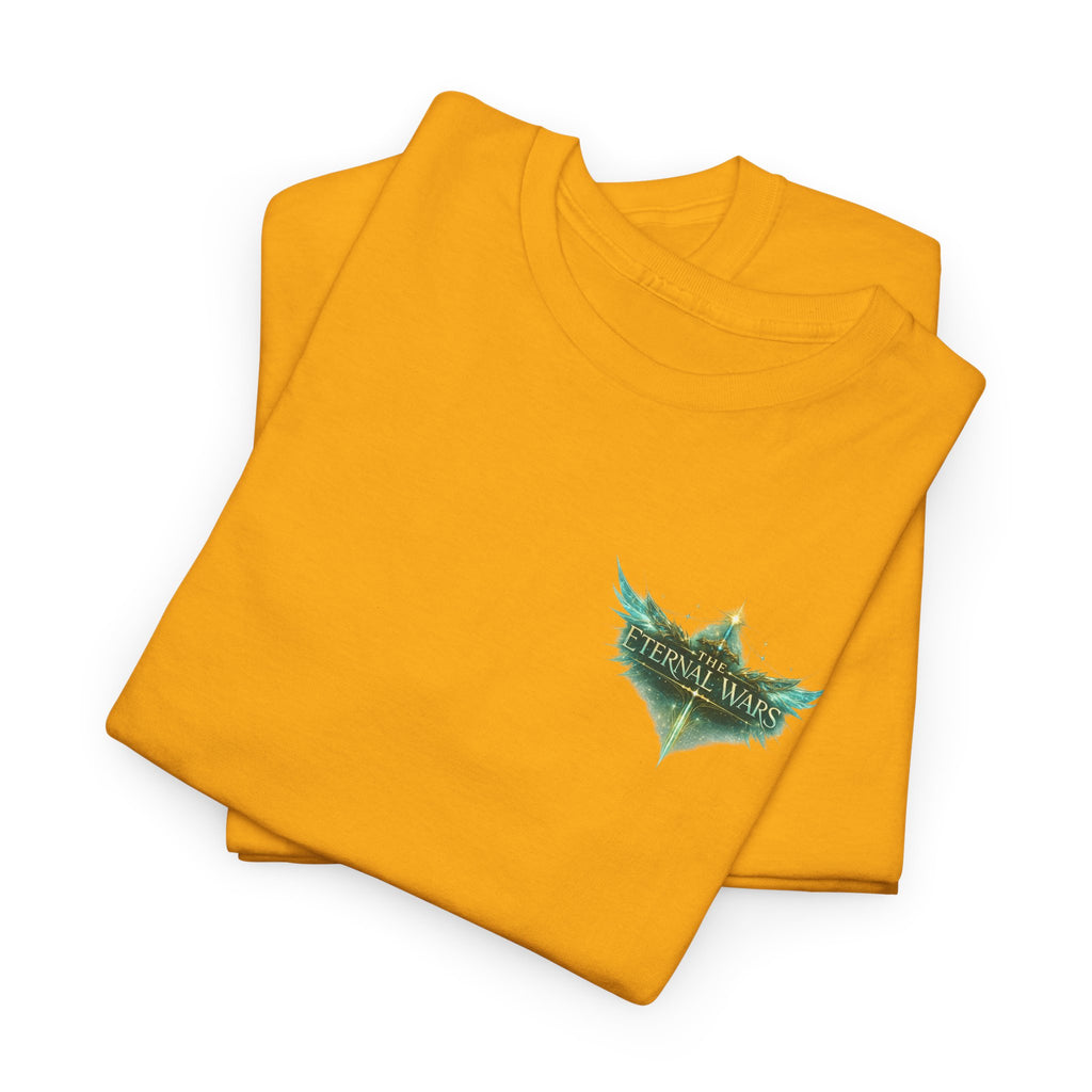 The Eternal Wars Graphic Tee – "Cambria" Winged Warrior Shirt