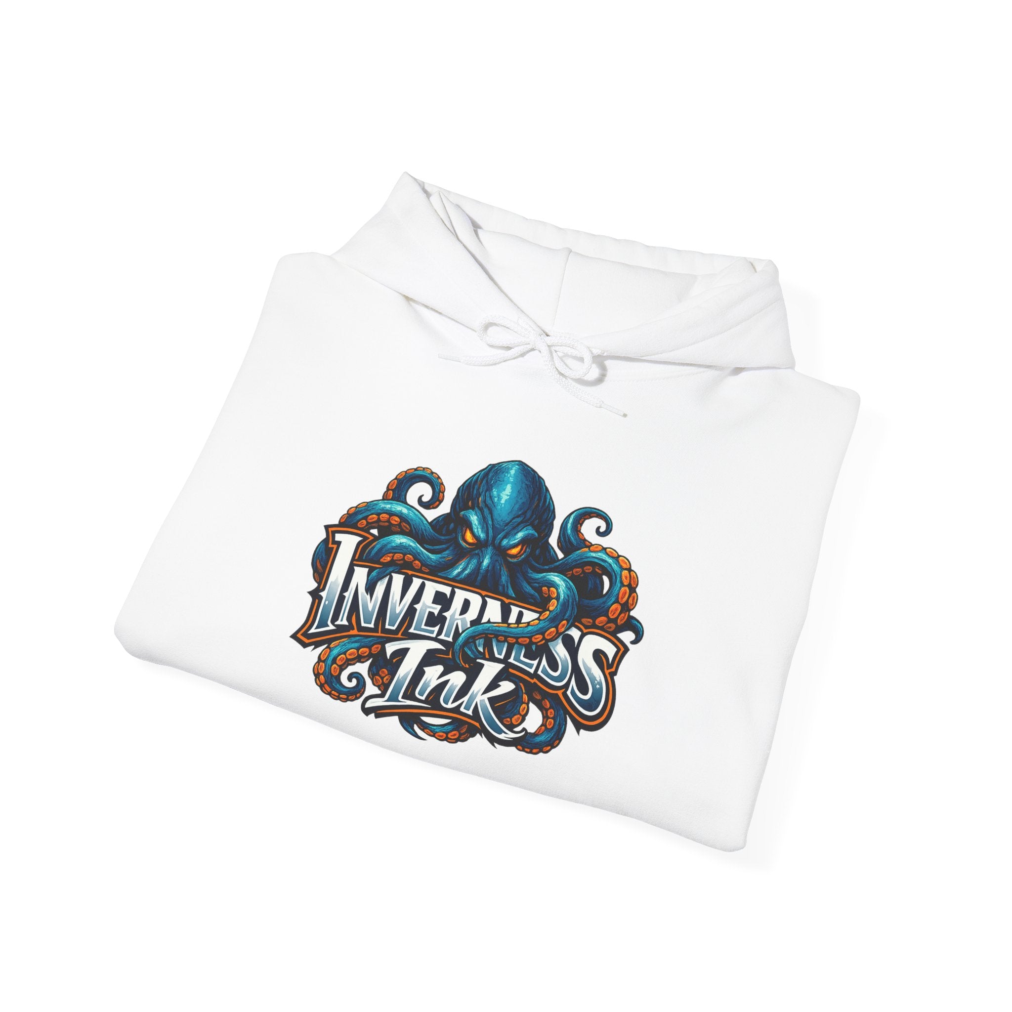 Electric Paint Betta — Artisan Series Hoodie — Inverness Ink Graphic Pullover