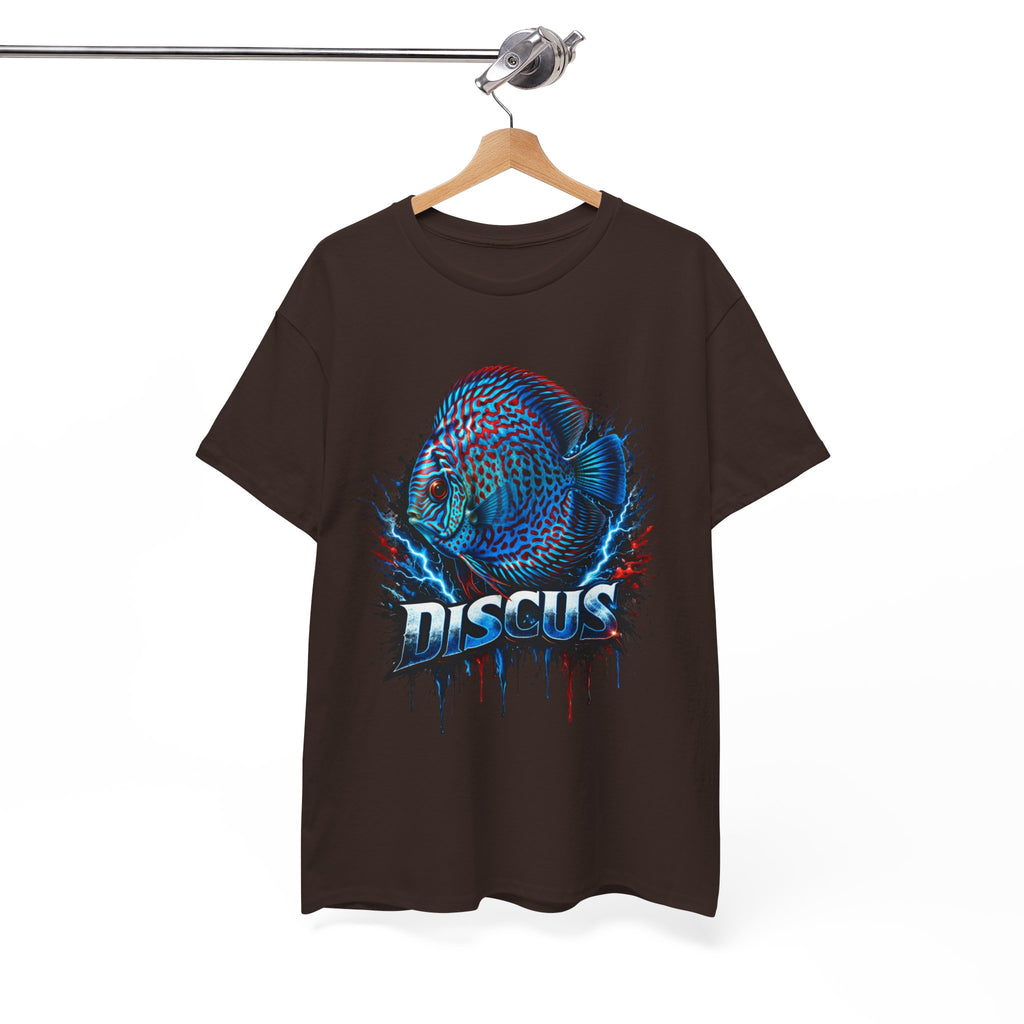 Discus Fish Graphic Tee - Vibrant Aquarium Fish Shirt