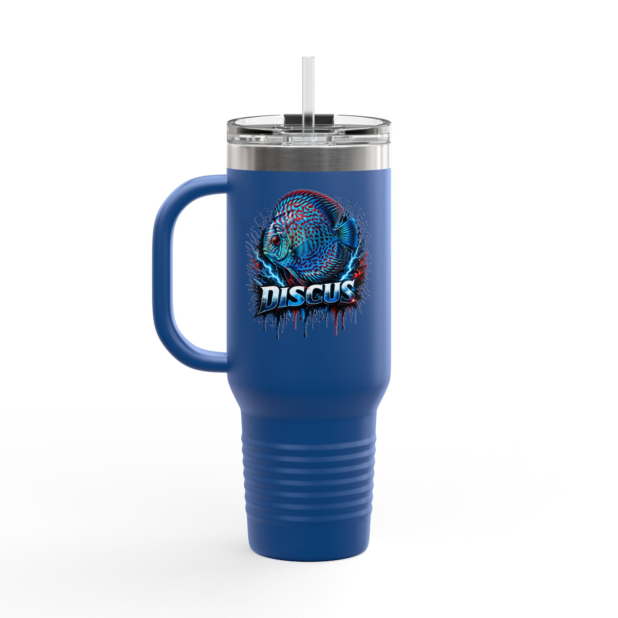 Electric Discus – 40oz Premium Insulated Travel Mug