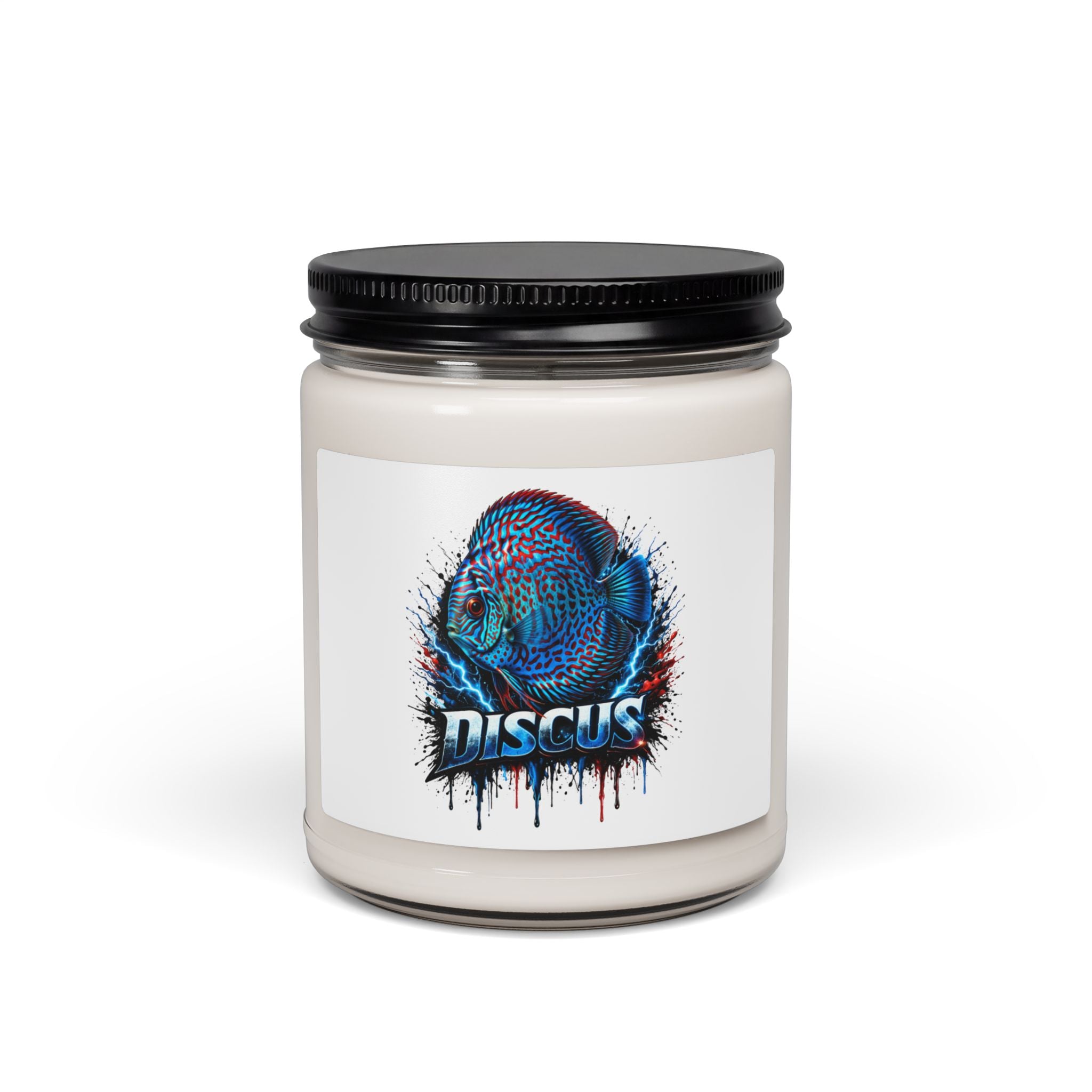 Discus Fish Scented Soy Candle - 9oz Aquarium Lover Gift