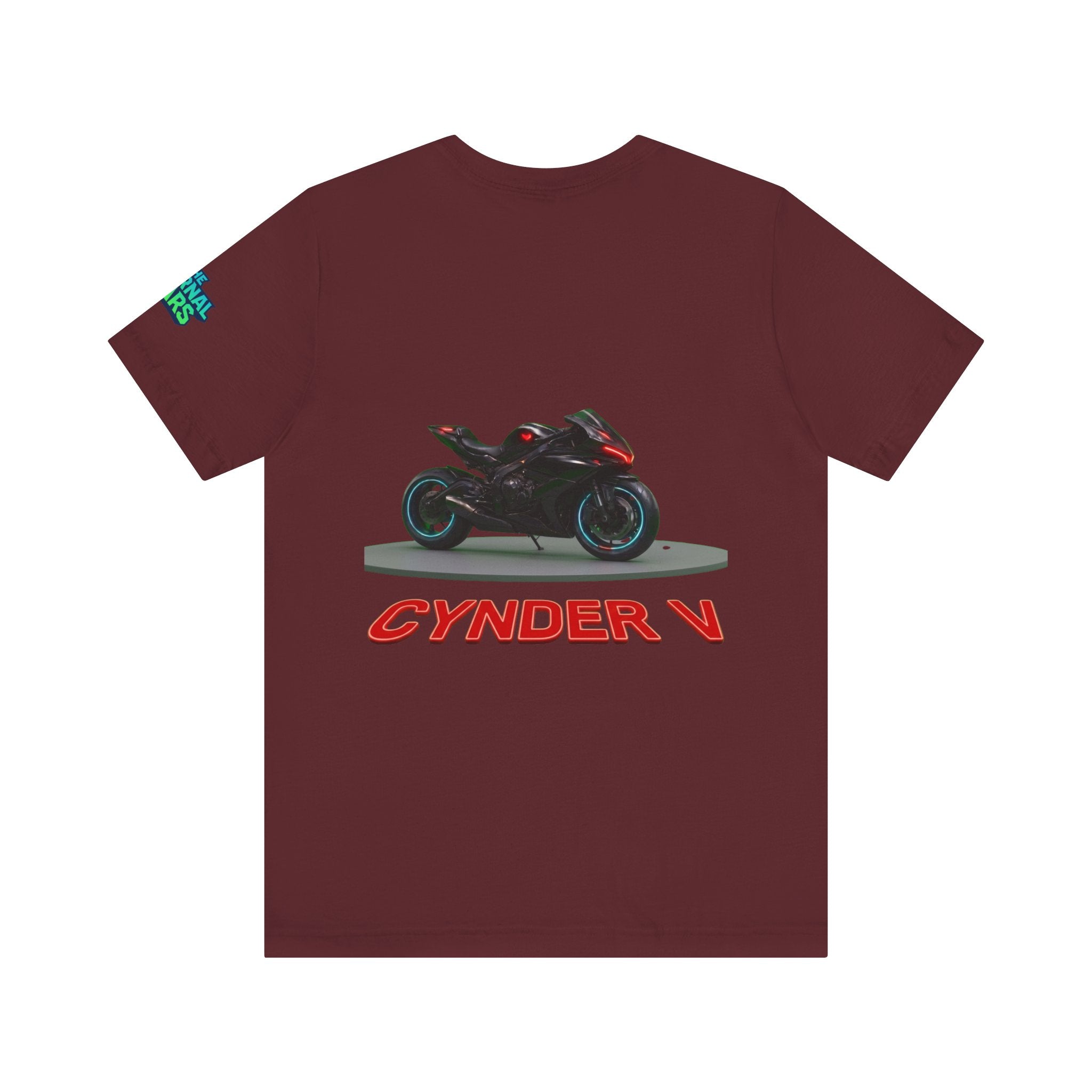The Eternal Wars Motorcycle Tee — Cynder V Sportbike Graphic Shirt