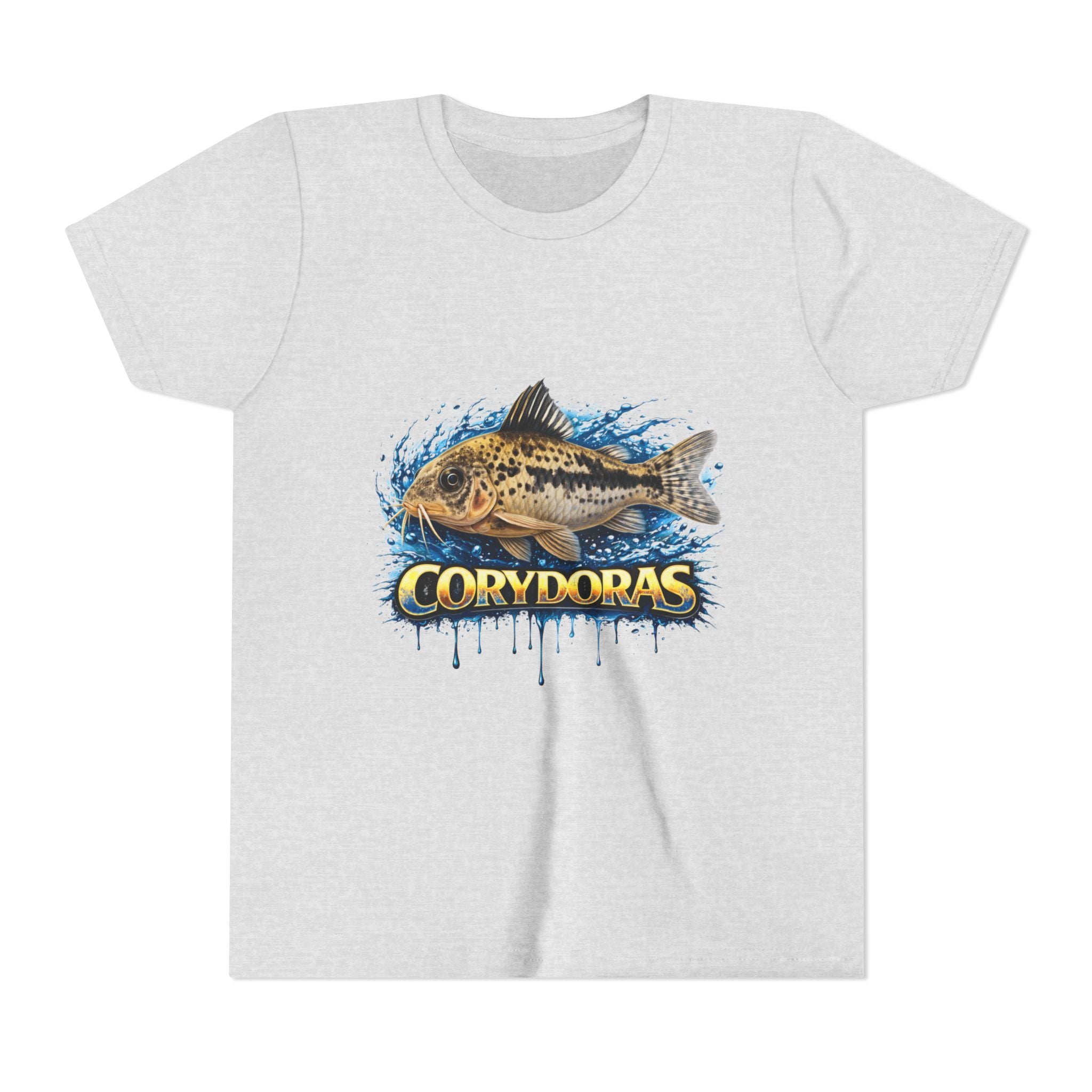 Corydoras Fish Youth Tee – Cute Aquarium Catfish Graphic Shirt
