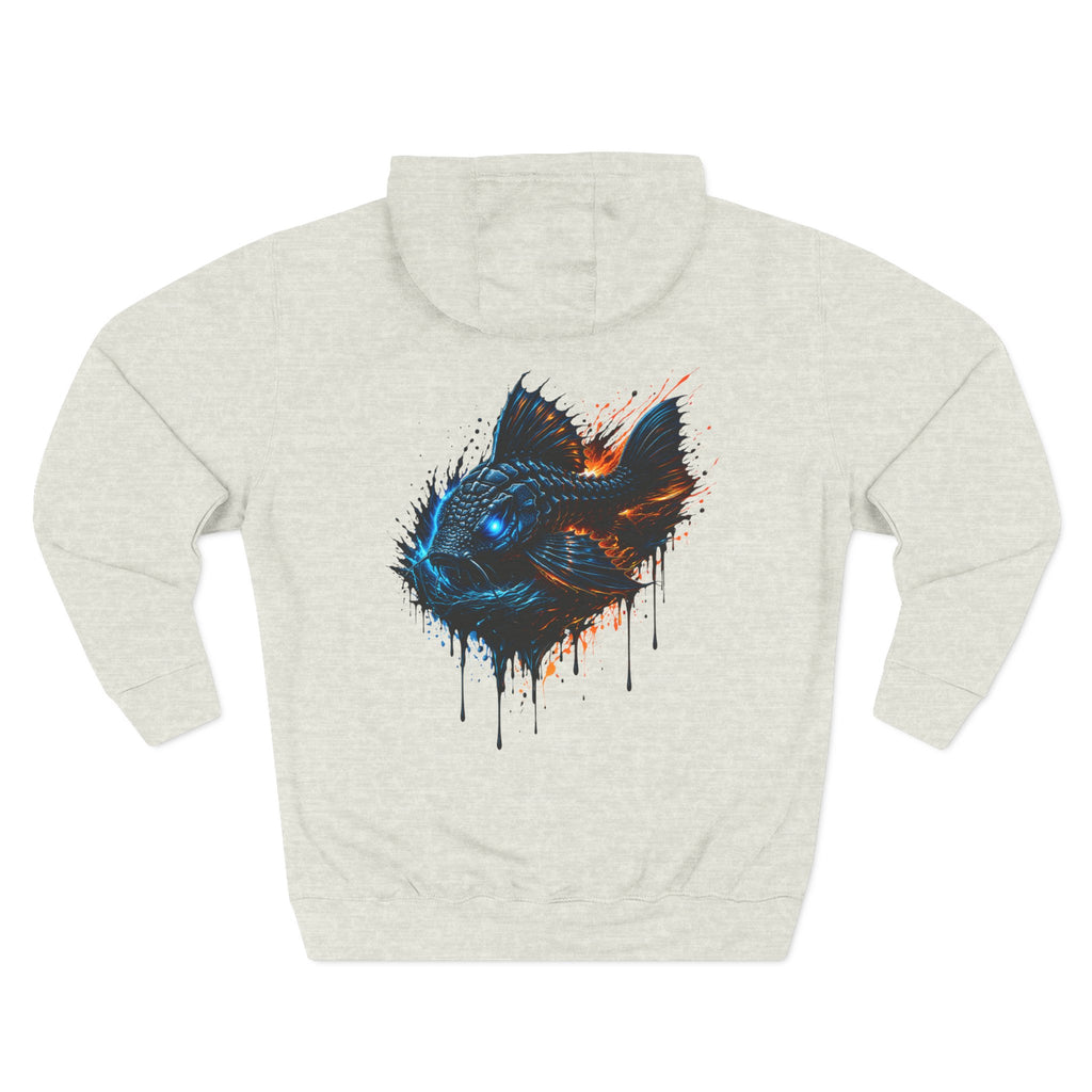 L-185 Xingu Spiny Monster Pleco — Urban Mural Hoodie