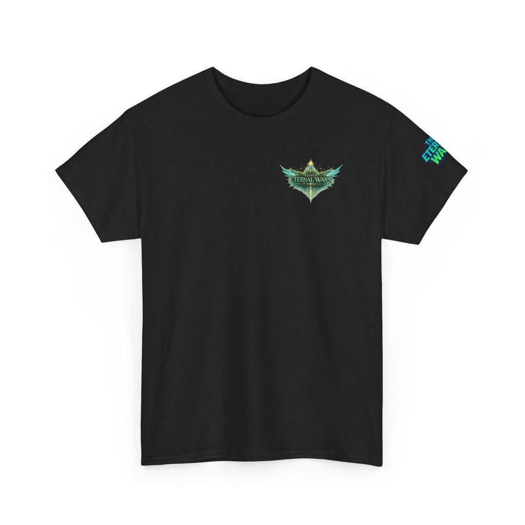The Eternal Wars Graphic Tee – "Cambria" Winged Warrior Shirt