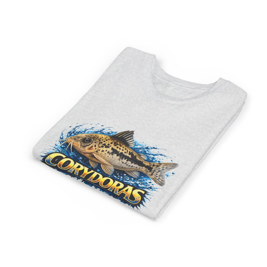 Corydoras Fish Youth Tee – Cute Aquarium Catfish Graphic Shirt