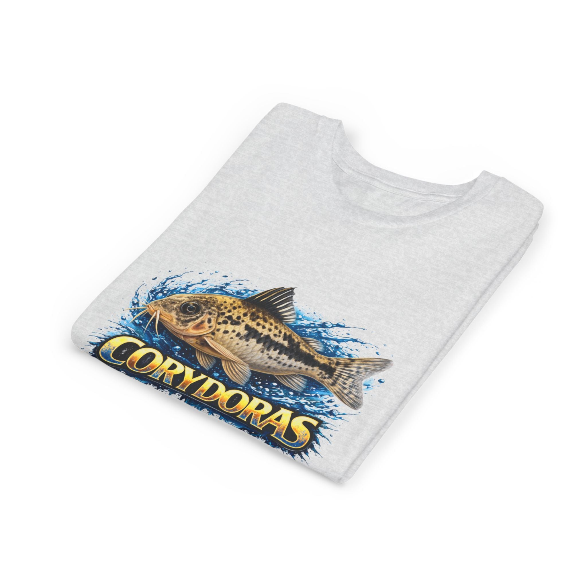 Corydoras Fish Youth Tee – Cute Aquarium Catfish Graphic Shirt