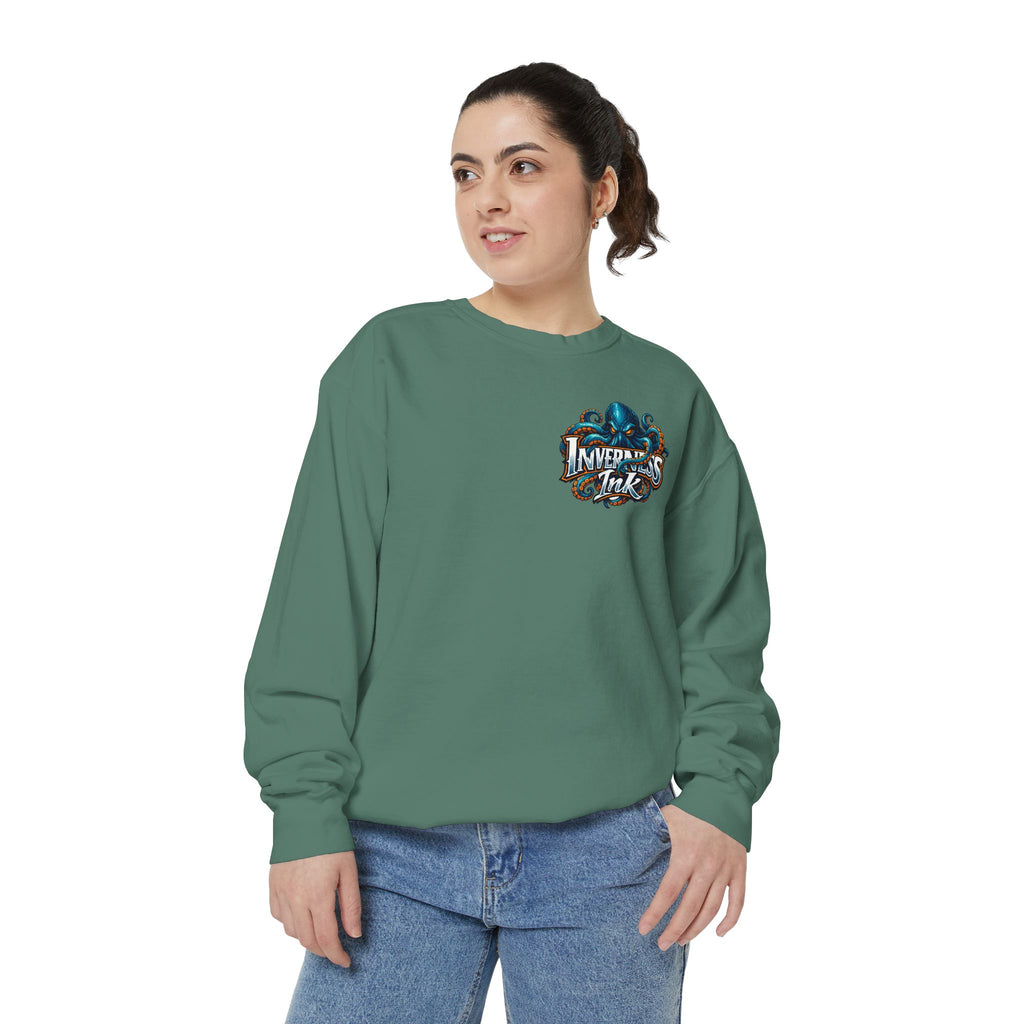 Betta Bliss Sweatshirt — Colorful Betta Fish Graphic Crewneck