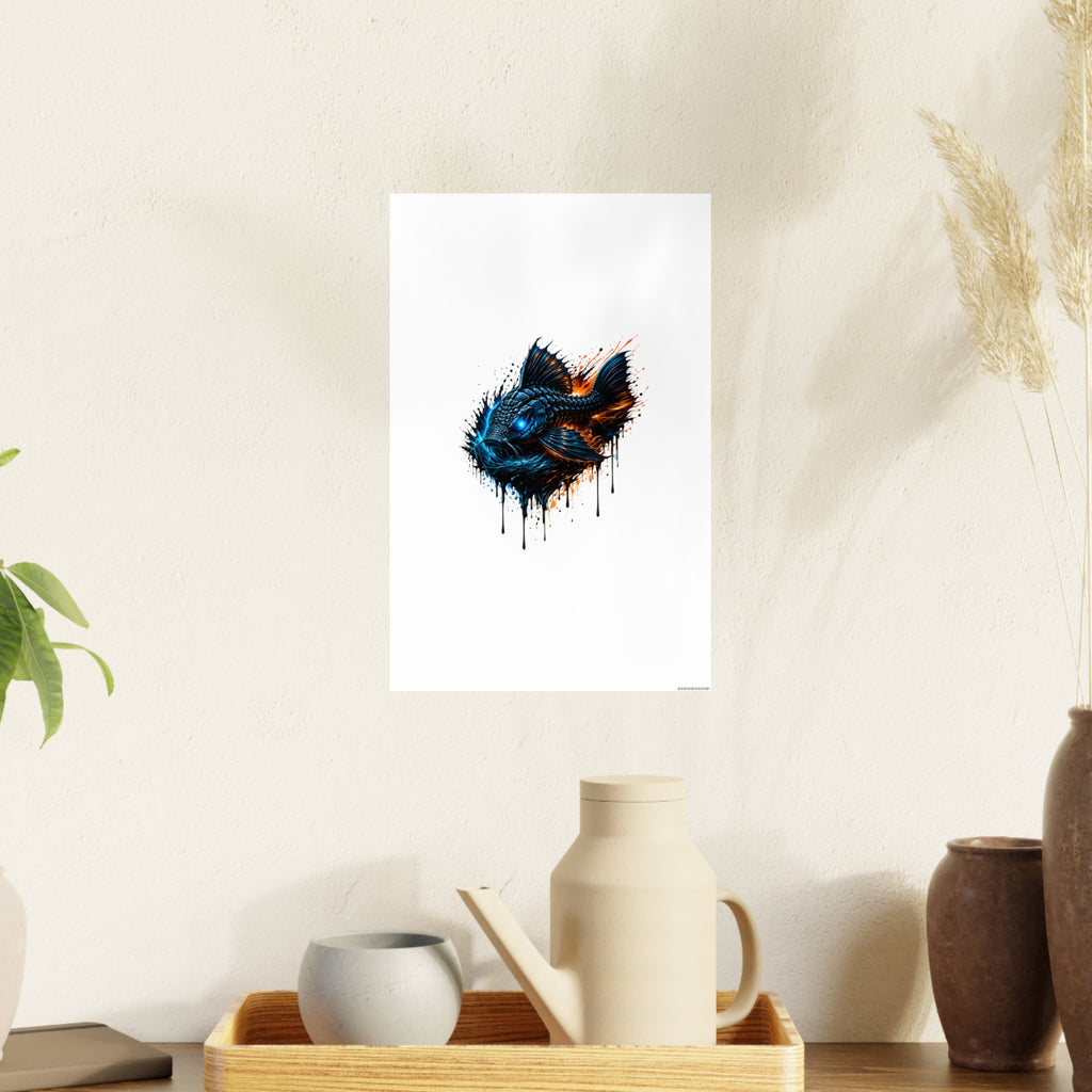 Armored Pleco L-185 – Premium Satin Photo Art Poster