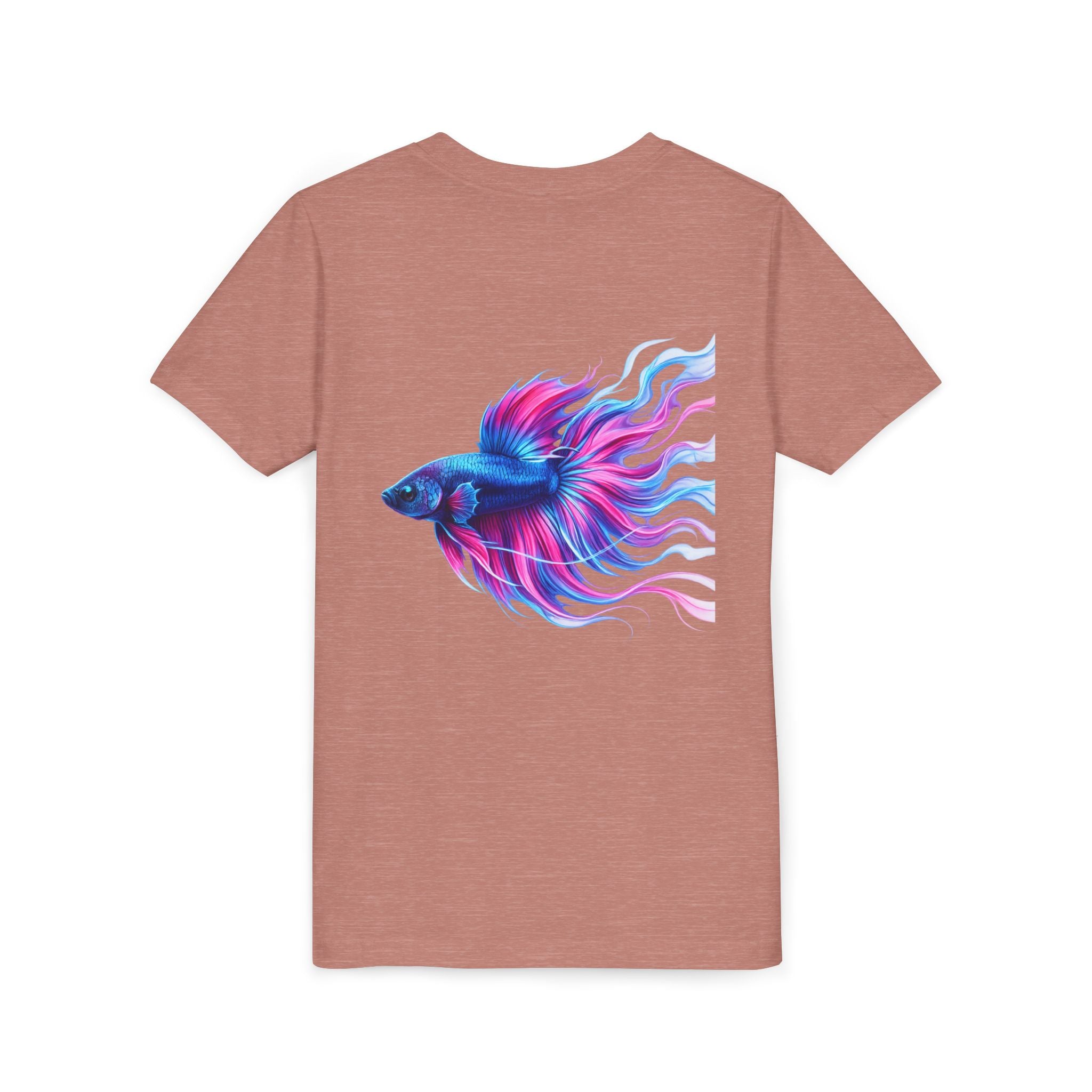 Youth Tee - Colorful Betta Fish Graphic Shirt