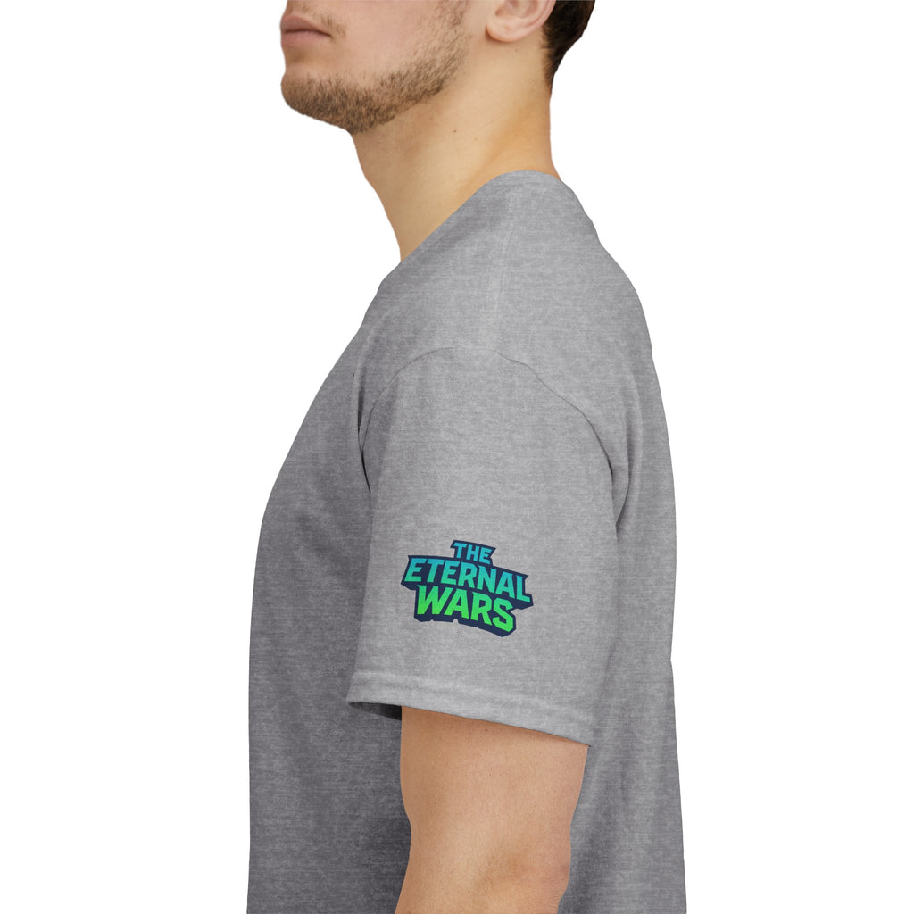 The Eternal Wars Graphic Tee – "Cambria" Winged Warrior Shirt