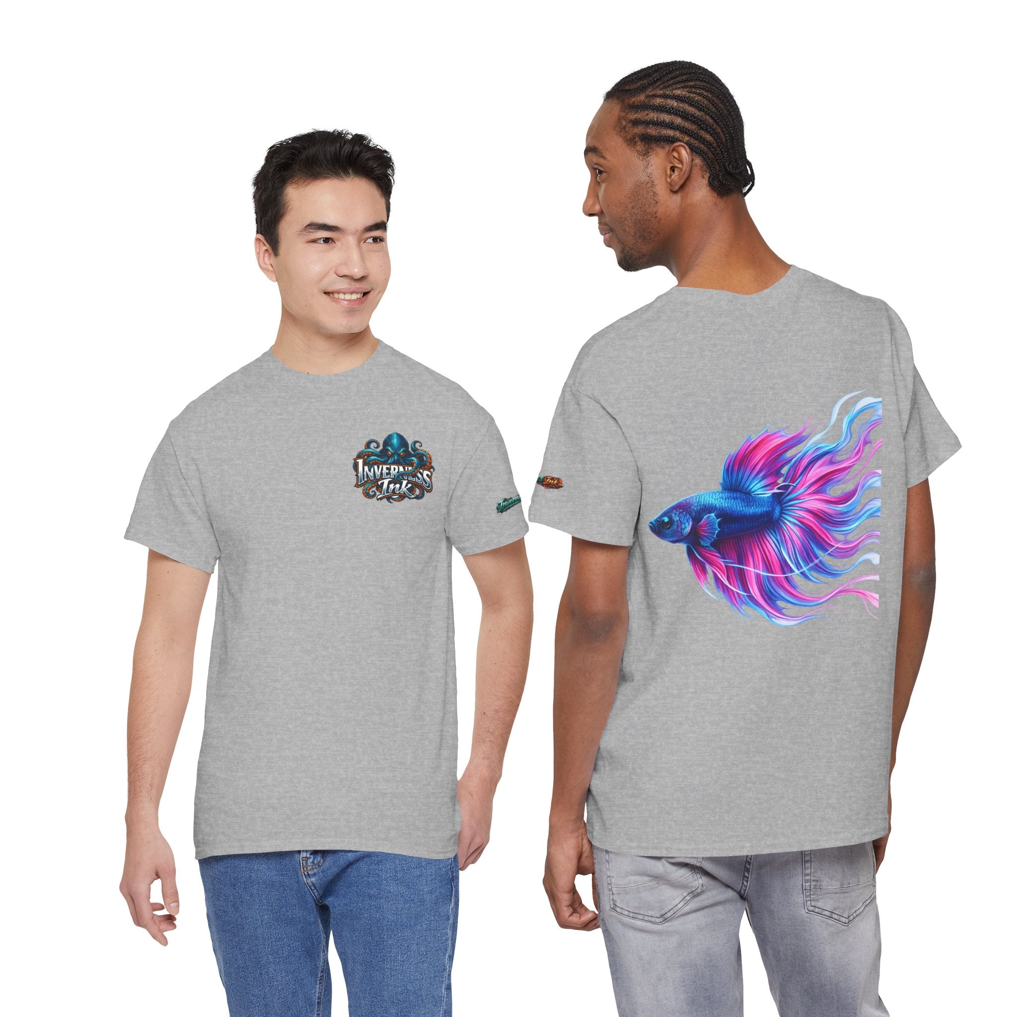Electric Paint Betta — Classic Heavy Cotton Tee