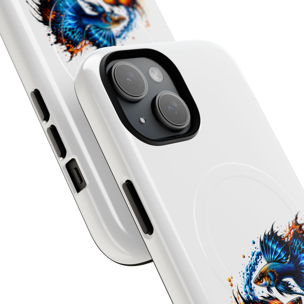 Fire & Ice Guppy – "Neon Flare" Magnetic Impact Case