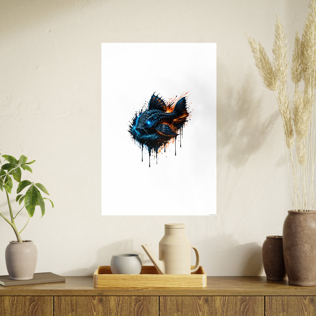 Armored Pleco L-185 – Premium Satin Photo Art Poster