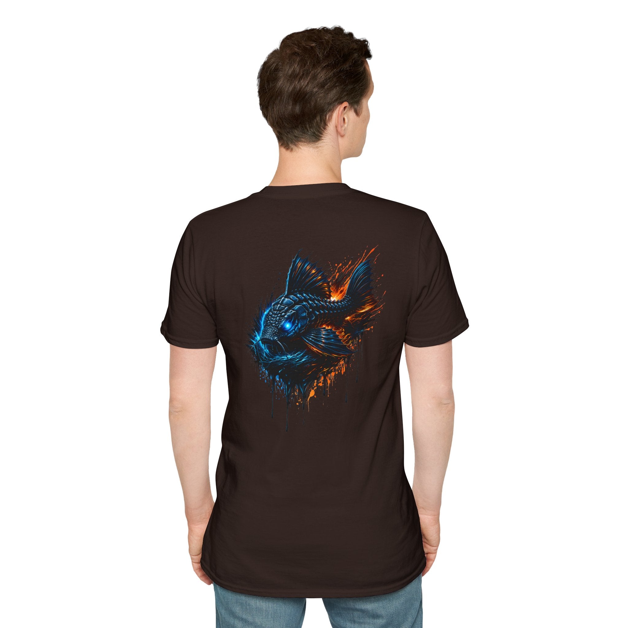 L-185 Xingu Spiny Monster Pleco — Premium Graphic T-Shirt