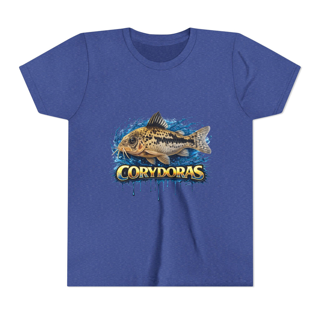 Corydoras Fish Youth Tee – Cute Aquarium Catfish Graphic Shirt