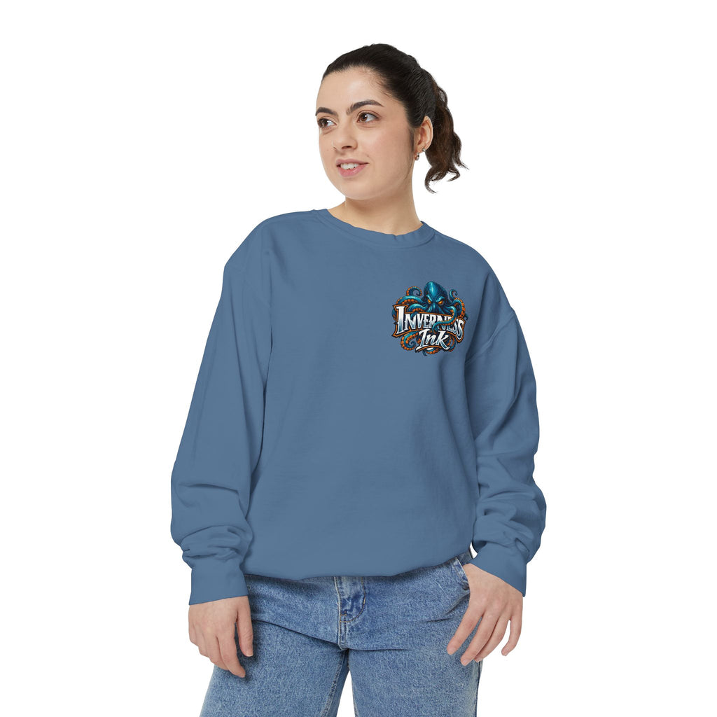 Betta Bliss Sweatshirt — Colorful Betta Fish Graphic Crewneck