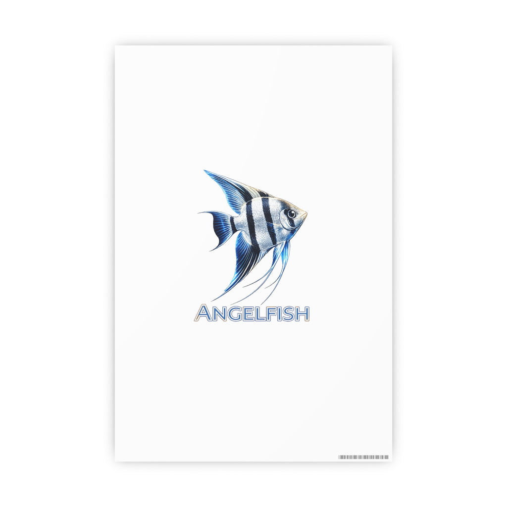 Angelfish – Premium Satin Photo Art Poster