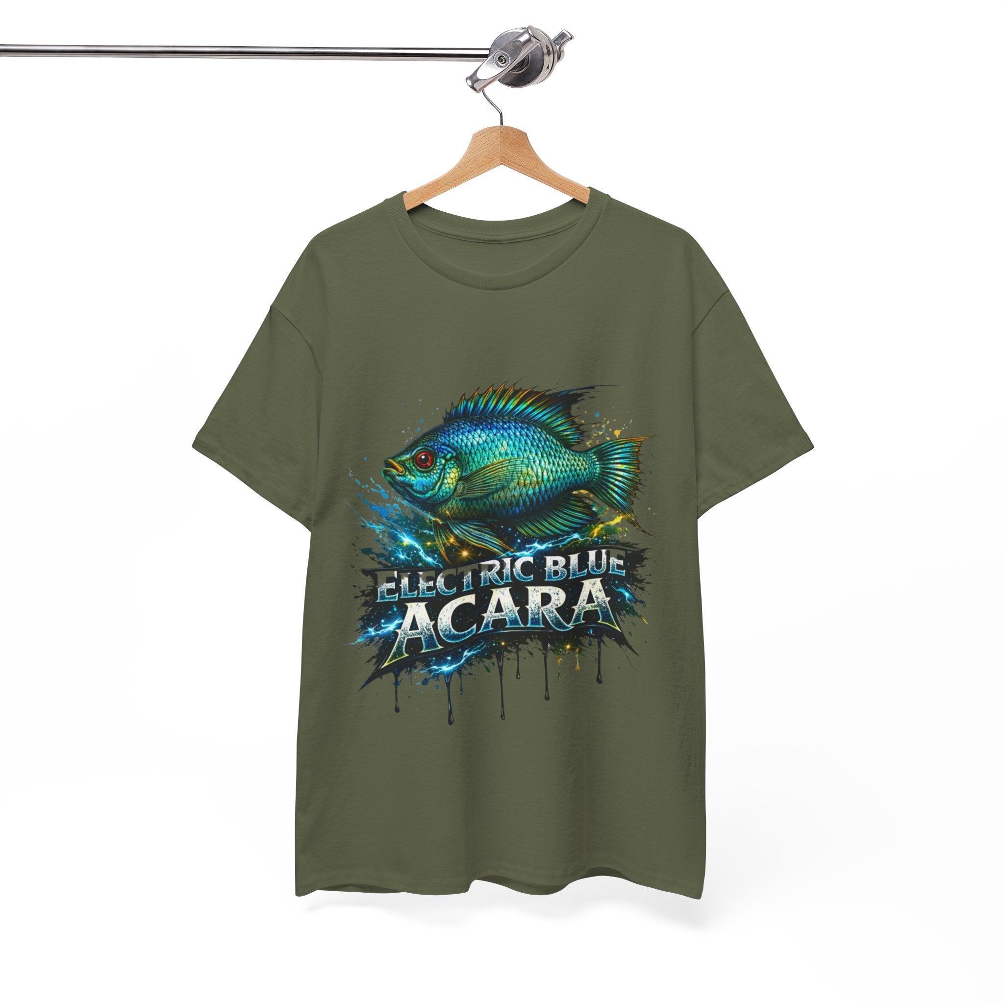 Electric Blue Acara – Premium Graphic Tee