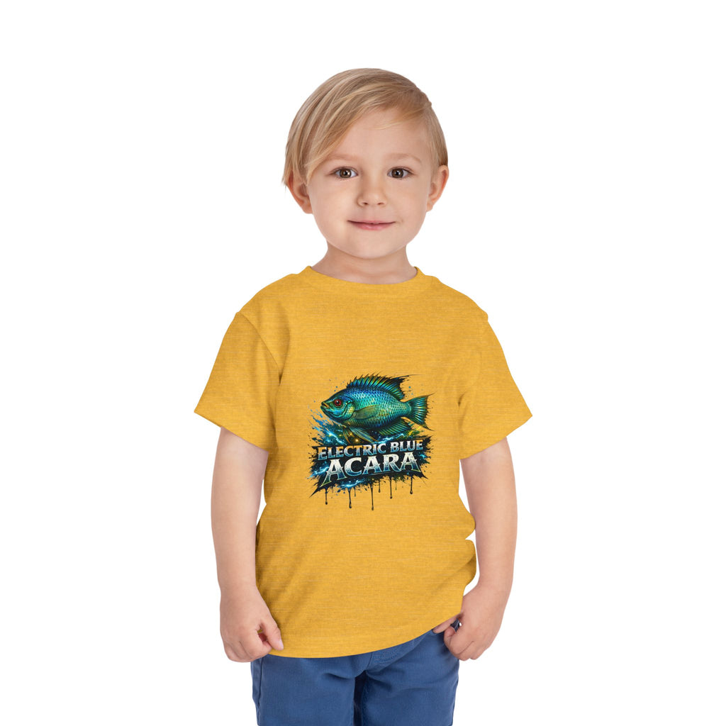 Electric Blue Acara – Toddler Graphic Tee
