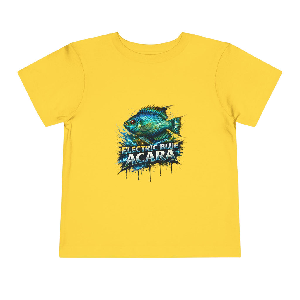 Electric Blue Acara – Toddler Graphic Tee