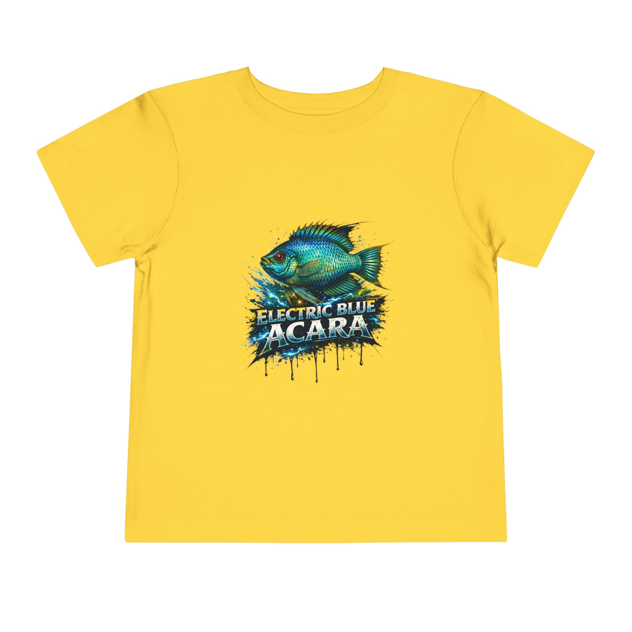 Electric Blue Acara – Toddler Graphic Tee
