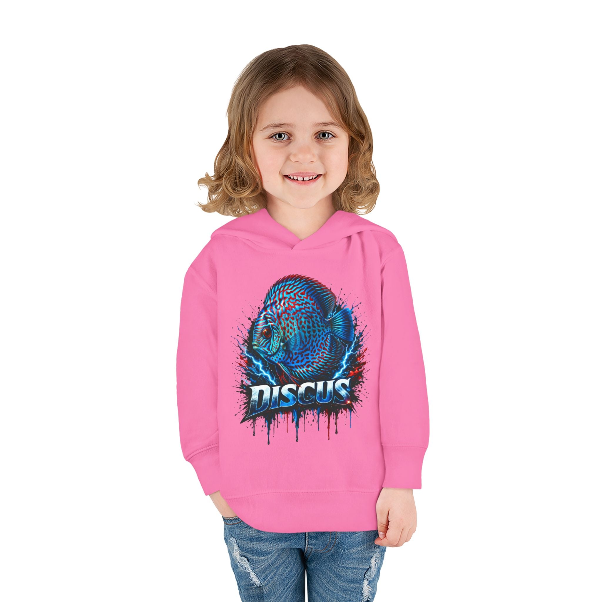Electric Discus – Toddler Premium "Lightning" Fleece Hoodie