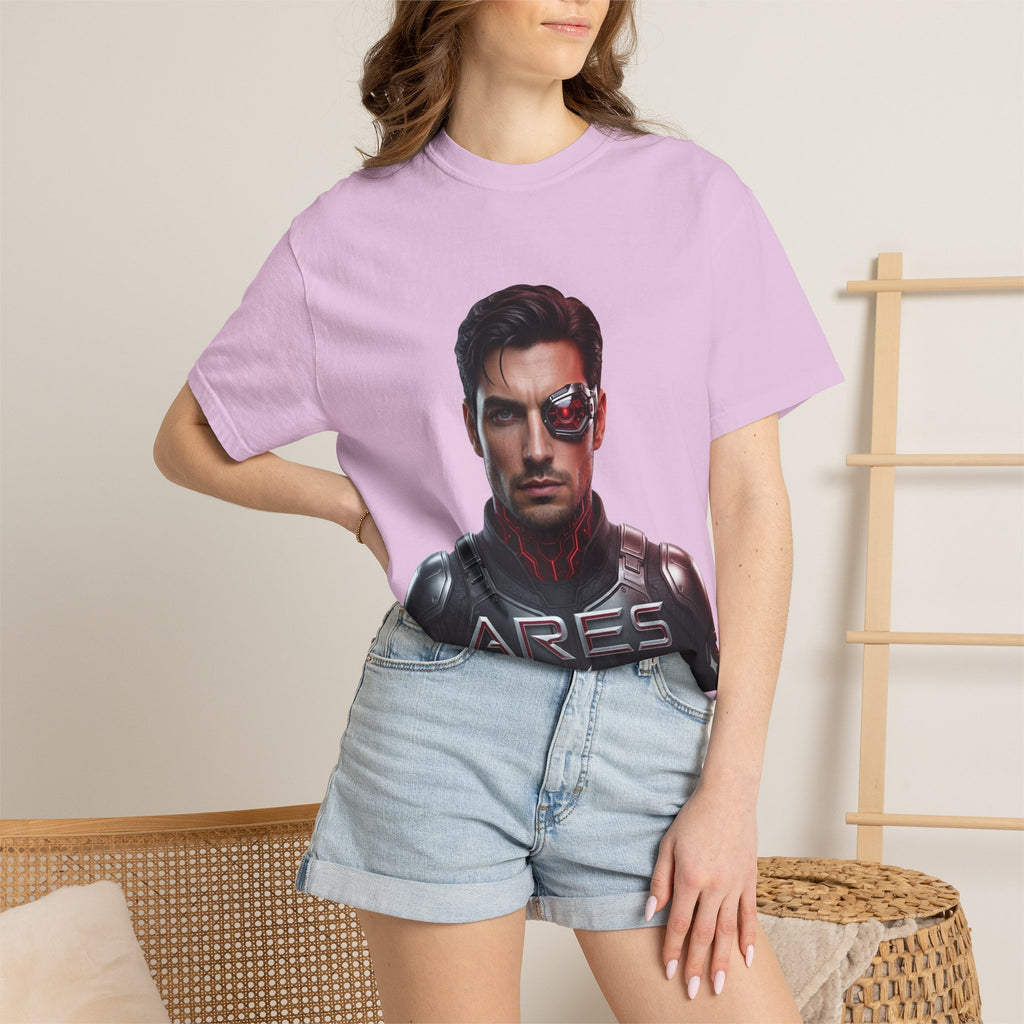 Ares Cyborg Portrait T-Shirt