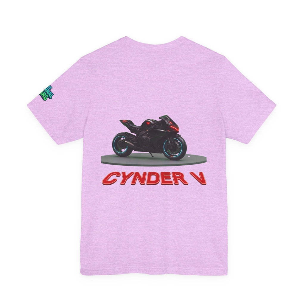 The Eternal Wars Motorcycle Tee — Cynder V Sportbike Graphic Shirt