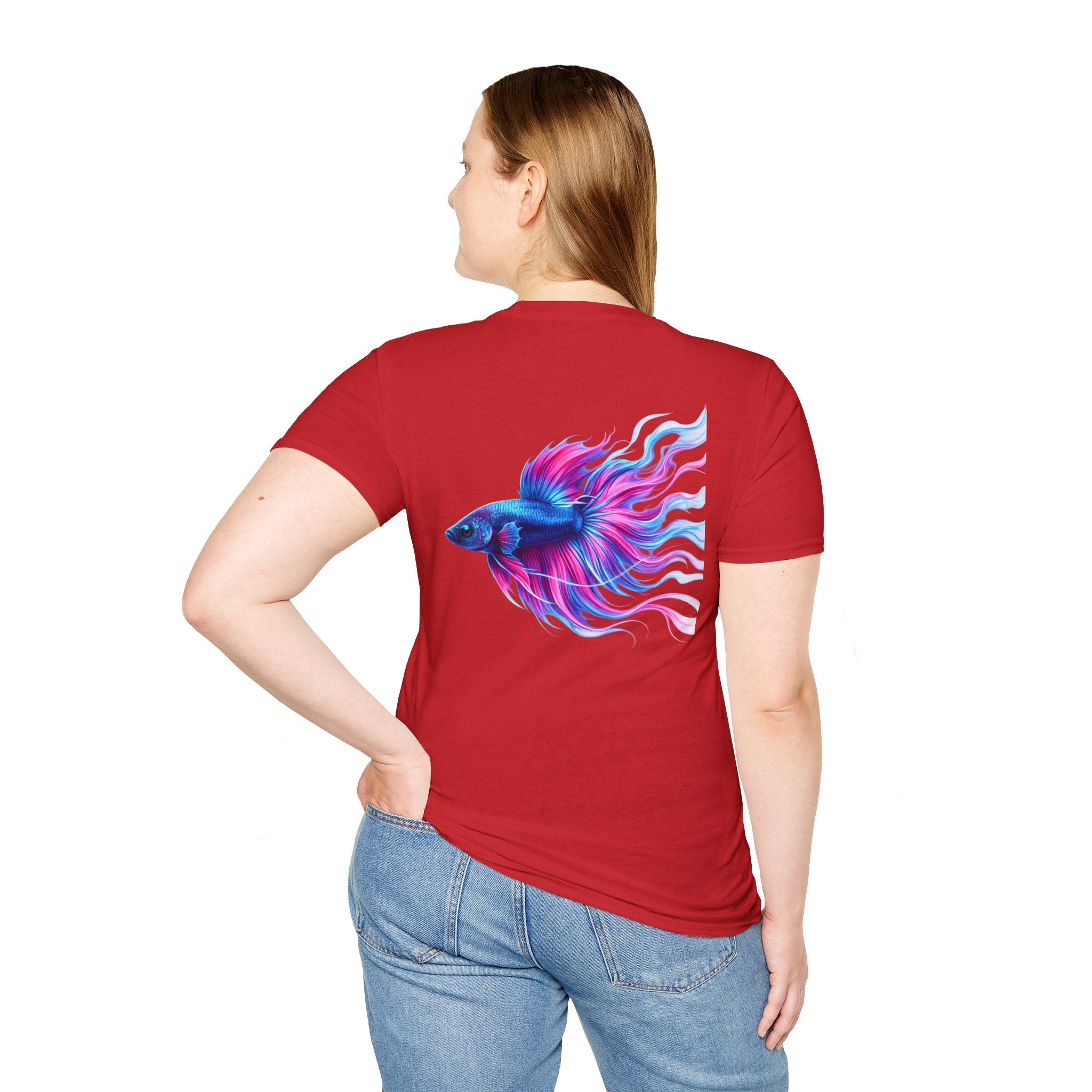 Electric Paint Betta — Lightweight Studio Tee