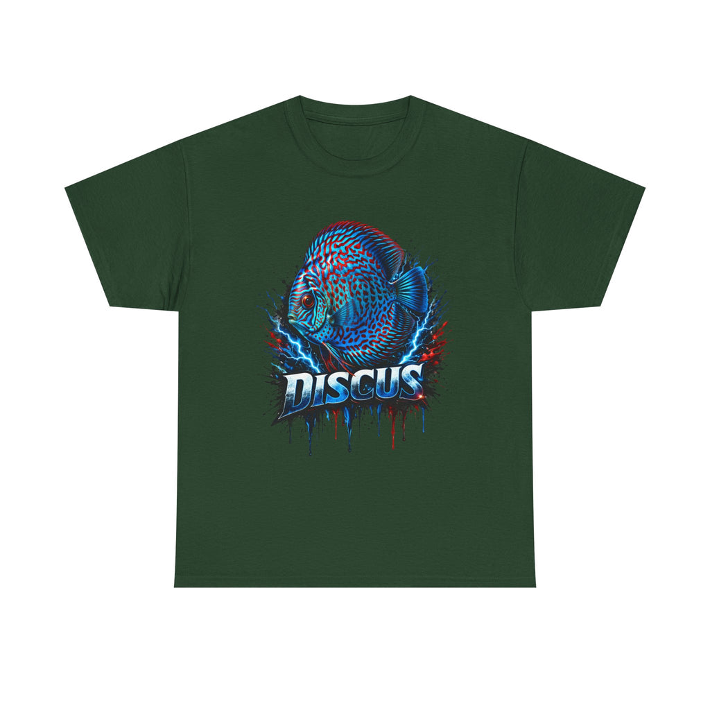 Discus Fish Graphic Tee - Vibrant Aquarium Fish Shirt