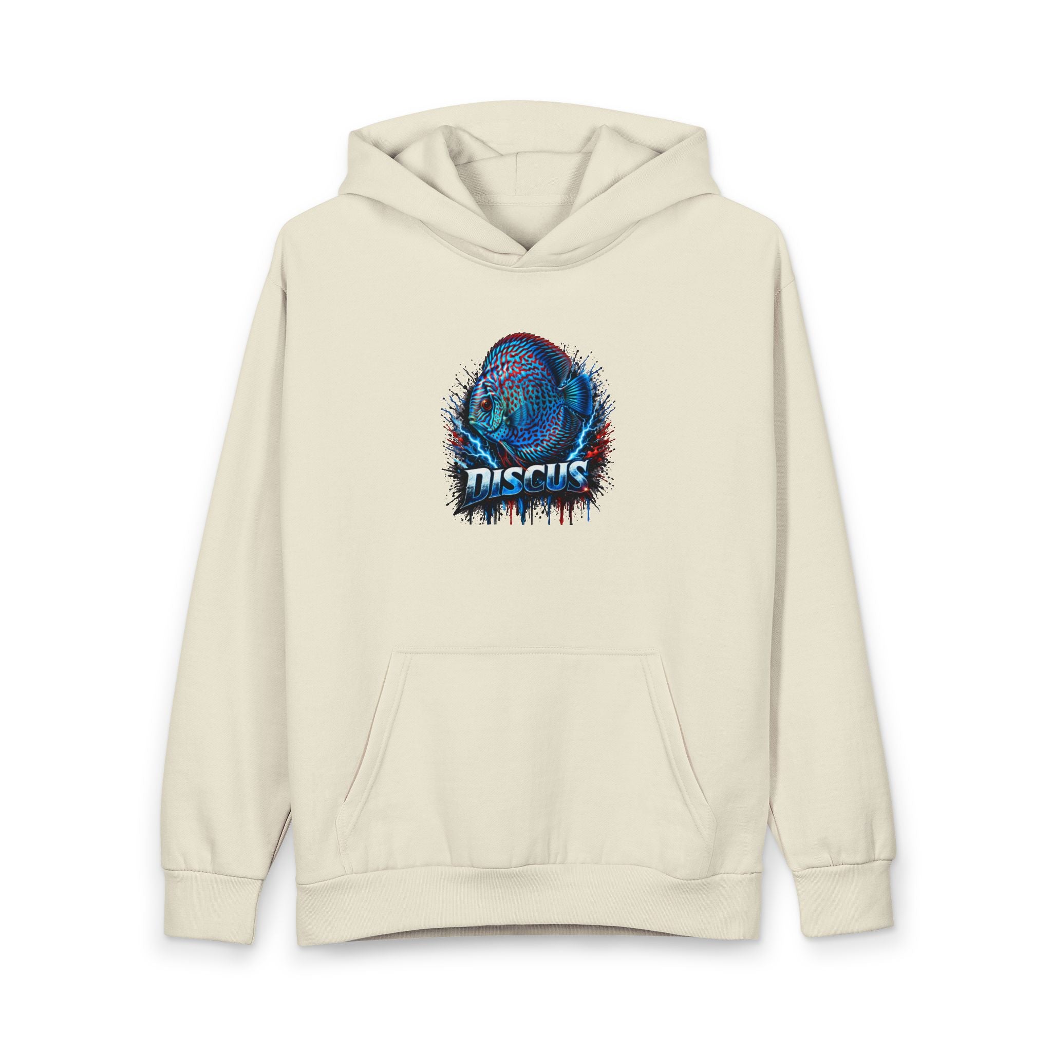 Discus Fish Graphic Hoodie — Vibrant Aquarium Tee for Fishkeepers
