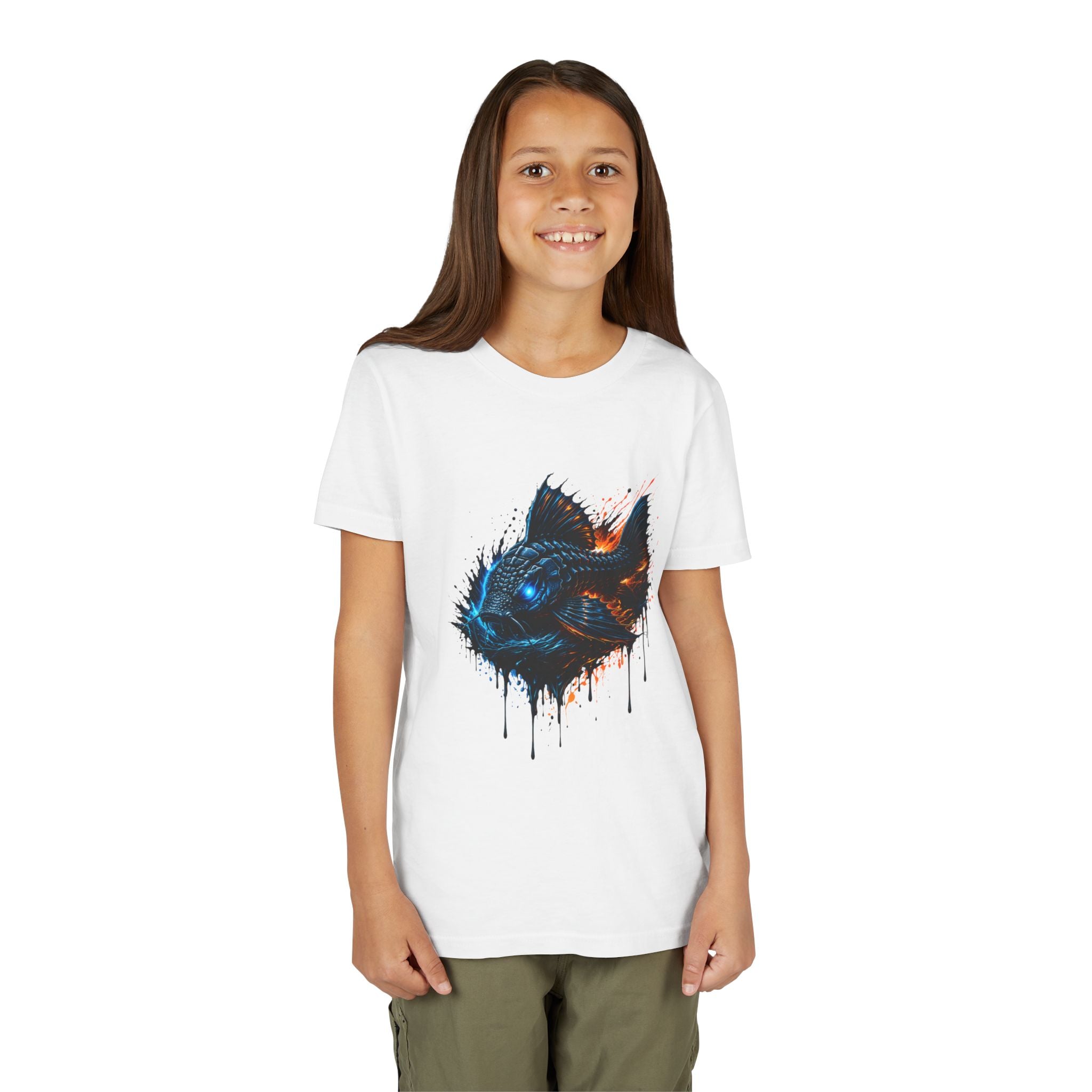 Armored Pleco L-185 – Youth Premium Fine Jersey Tee