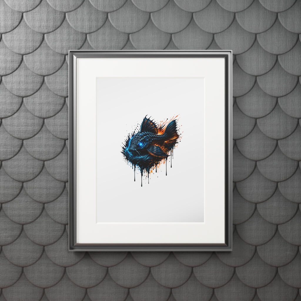 Armored Pleco L-185 – Premium Matted Fine Art Print