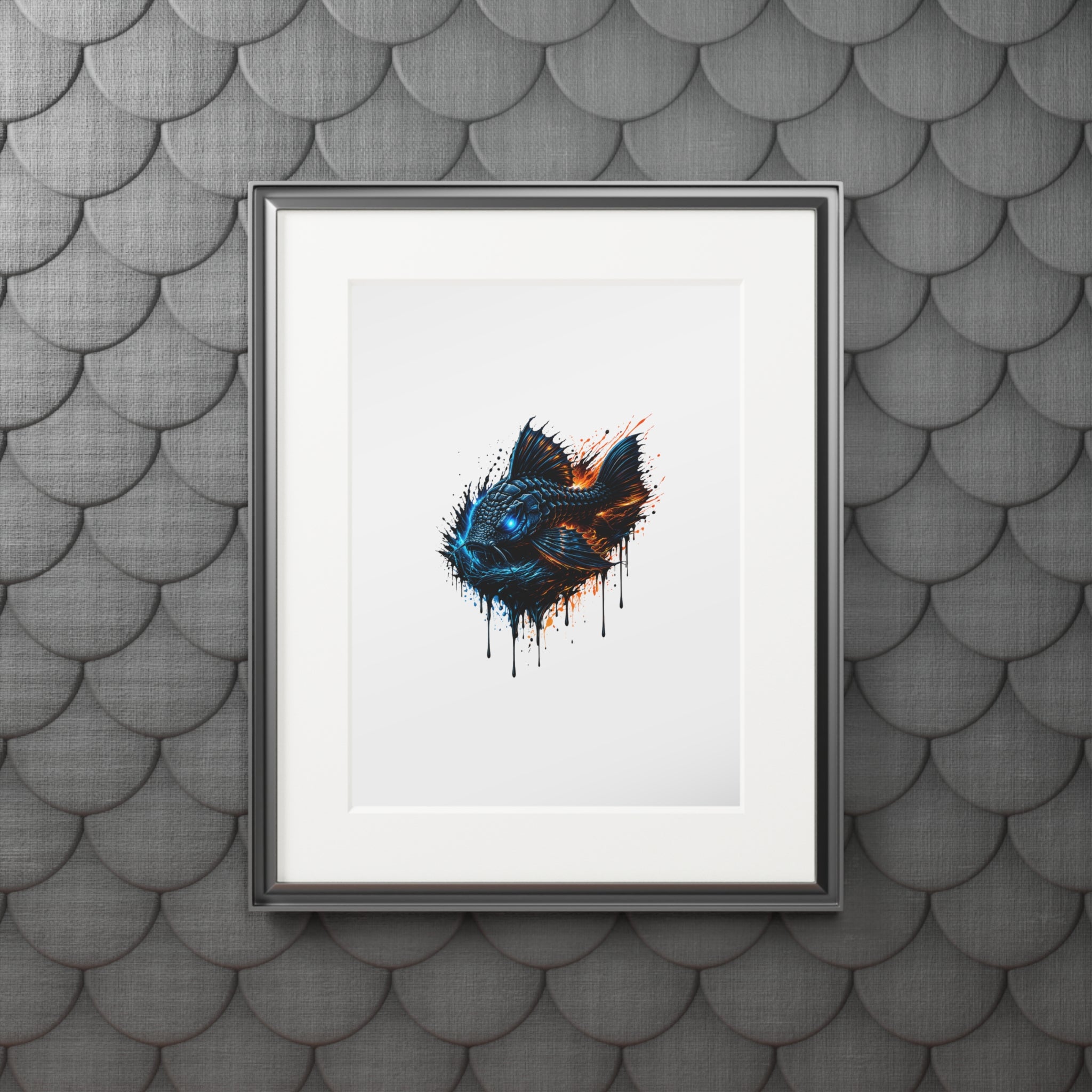 Armored Pleco L-185 – Premium Matted Fine Art Print