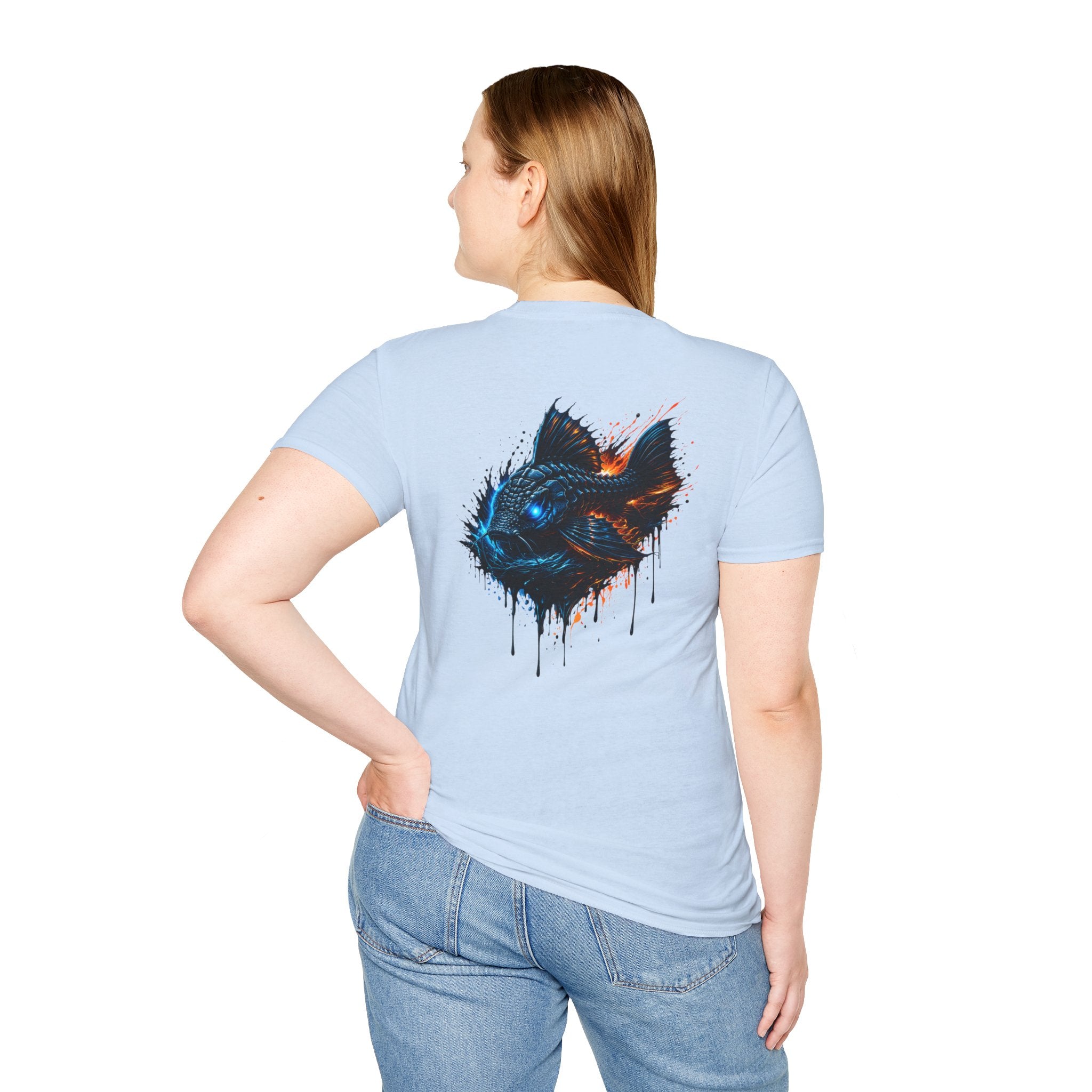 L-185 Xingu Spiny Monster Pleco — Premium Graphic T-Shirt