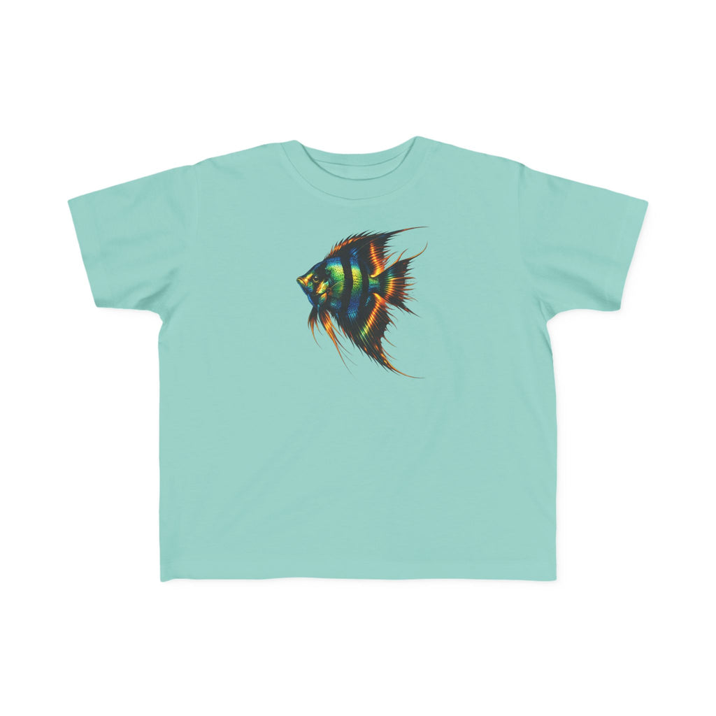 Toddler Fish Tee — Colorful Angelfish Graphic Kids Shirt
