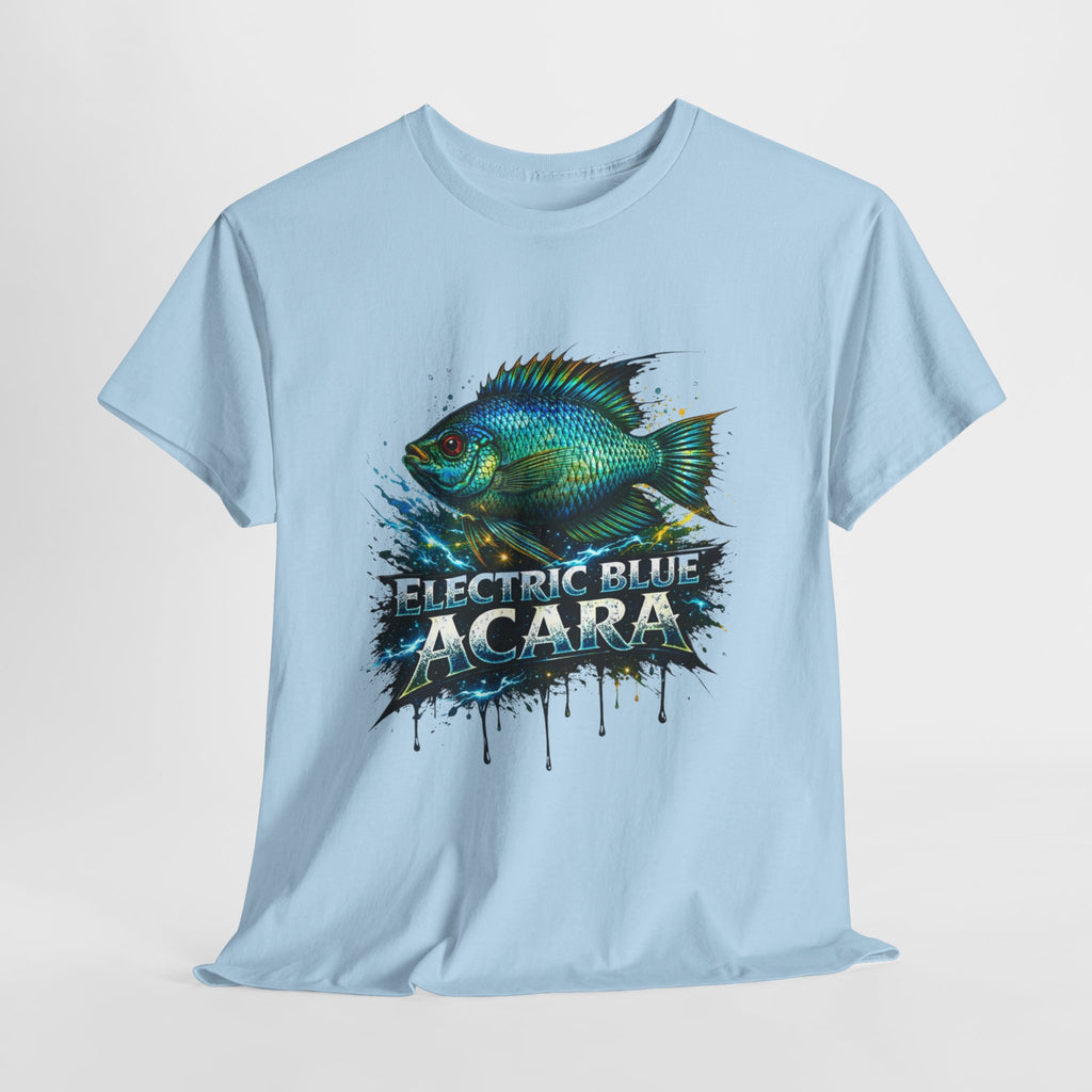 Electric Blue Acara – Premium Graphic Tee