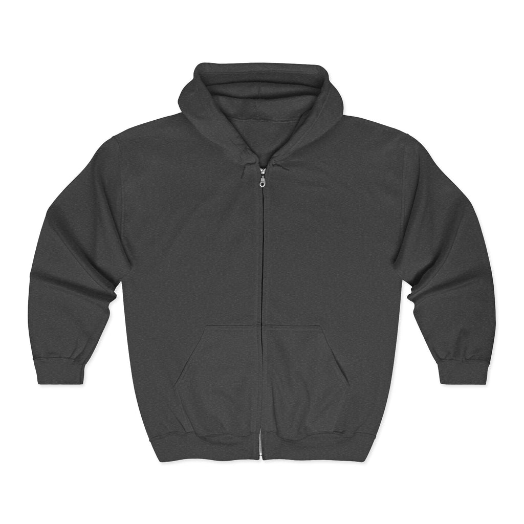 Acara Electric Blue Fish Zip Hoodie - Aquarium Fishing Graphic Jacket