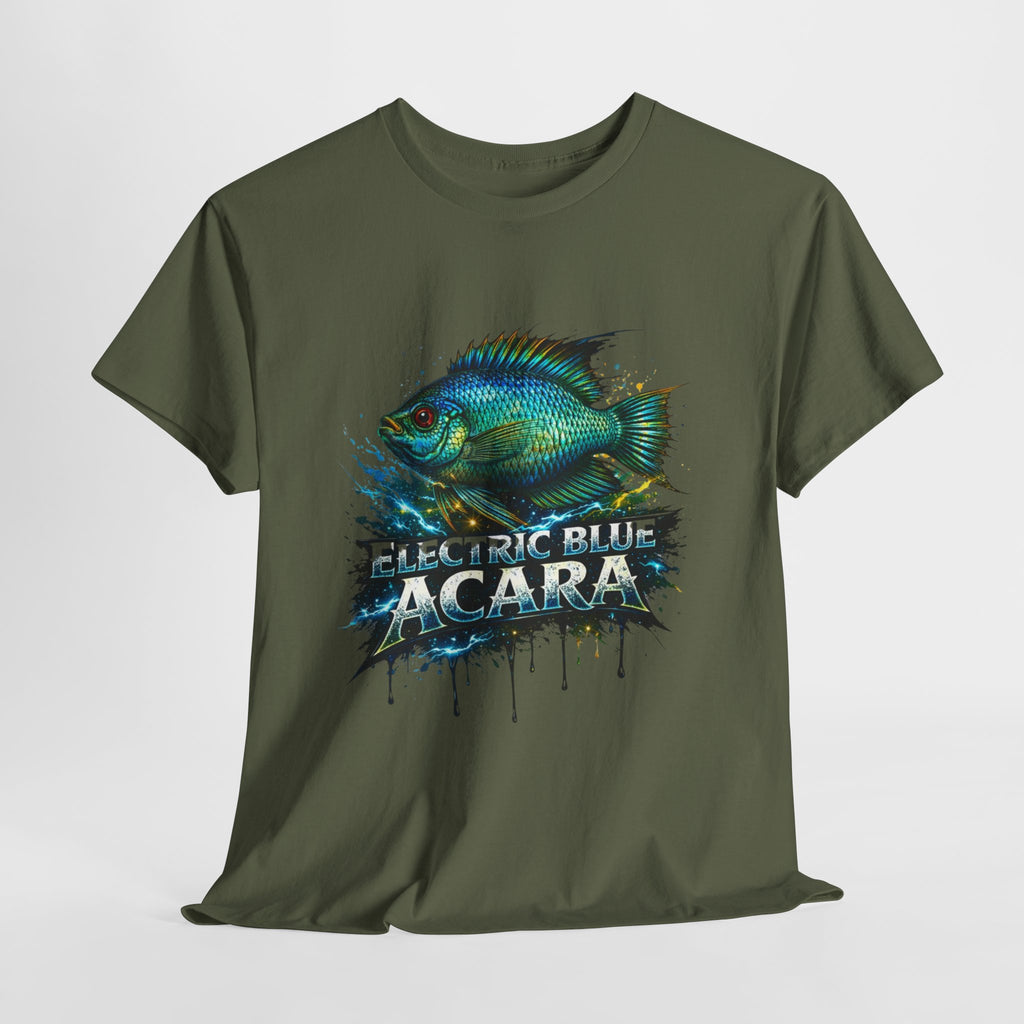 Electric Blue Acara – Premium Graphic Tee
