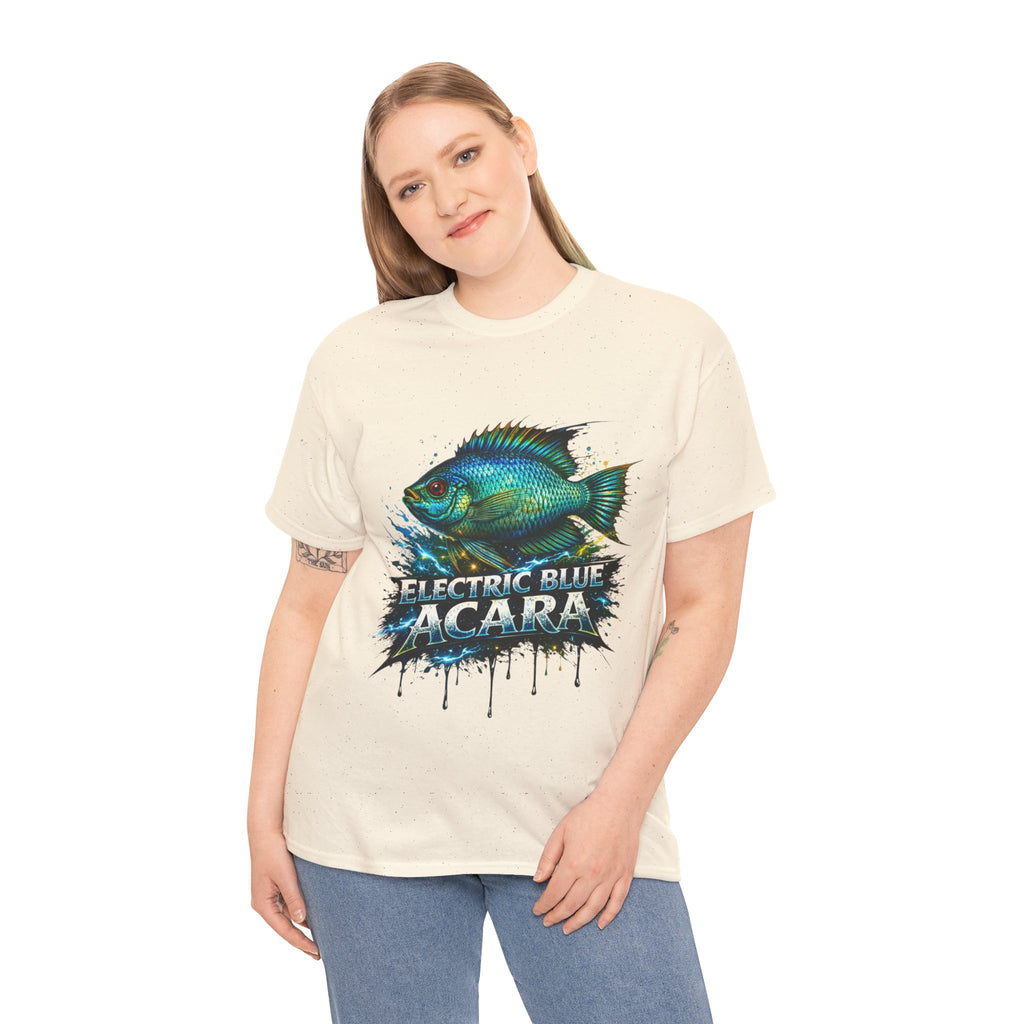 Electric Blue Acara – Premium Graphic Tee